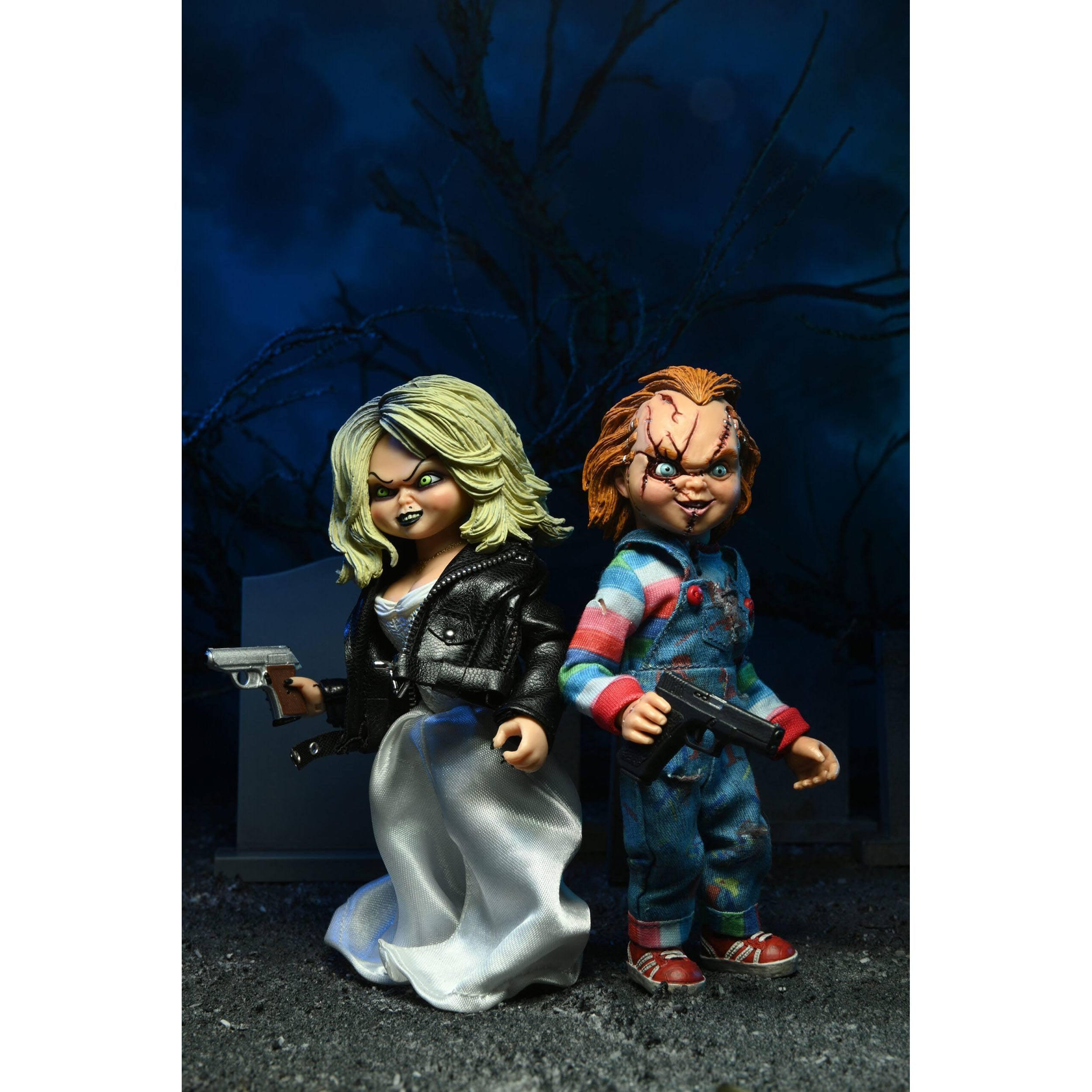 Bride of Chucky: Chucky and Tiffany - 8 inch Clothed-Actionfiguren-NECA-Mighty Underground