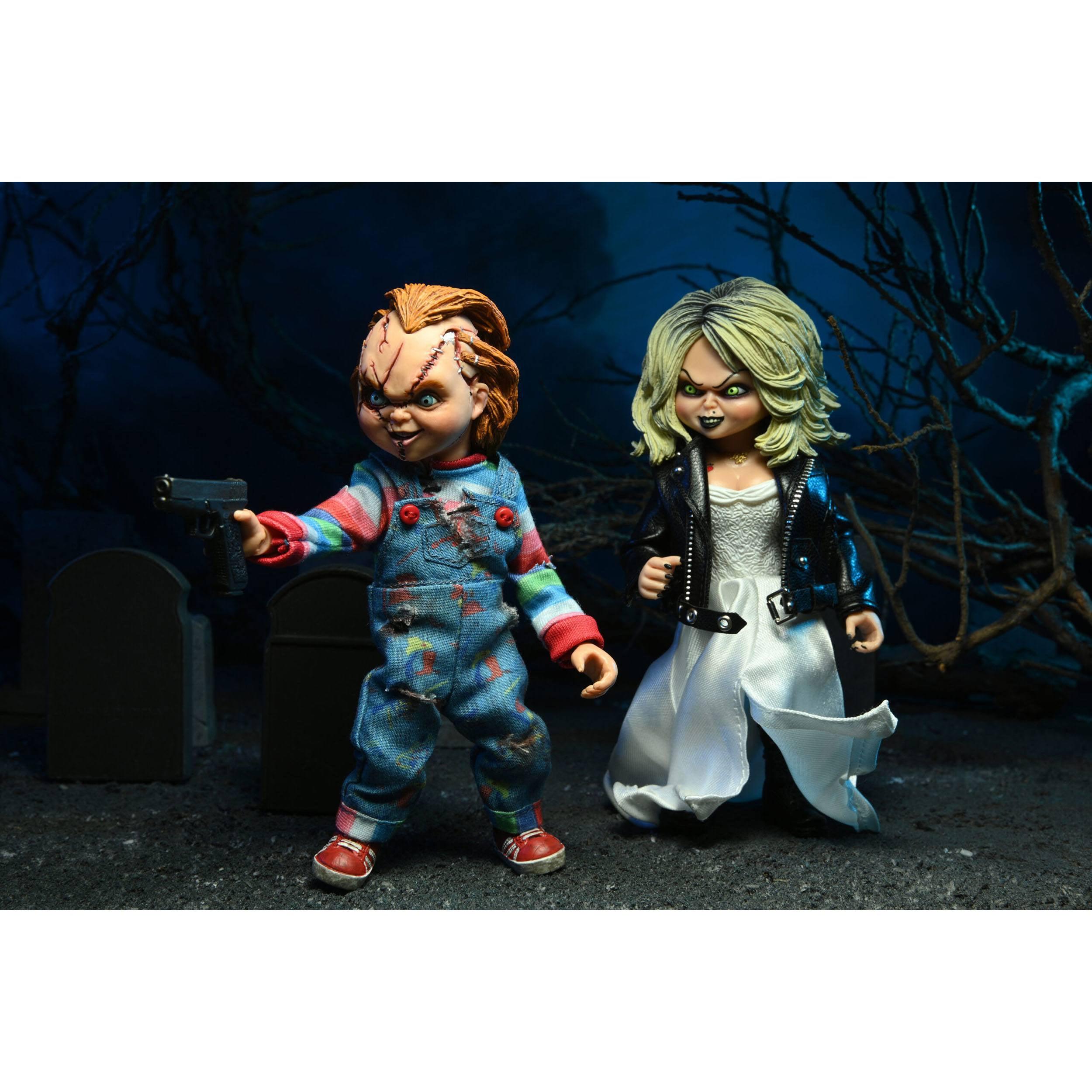 Bride of Chucky: Chucky and Tiffany - 8 inch Clothed-Actionfiguren-NECA-Mighty Underground