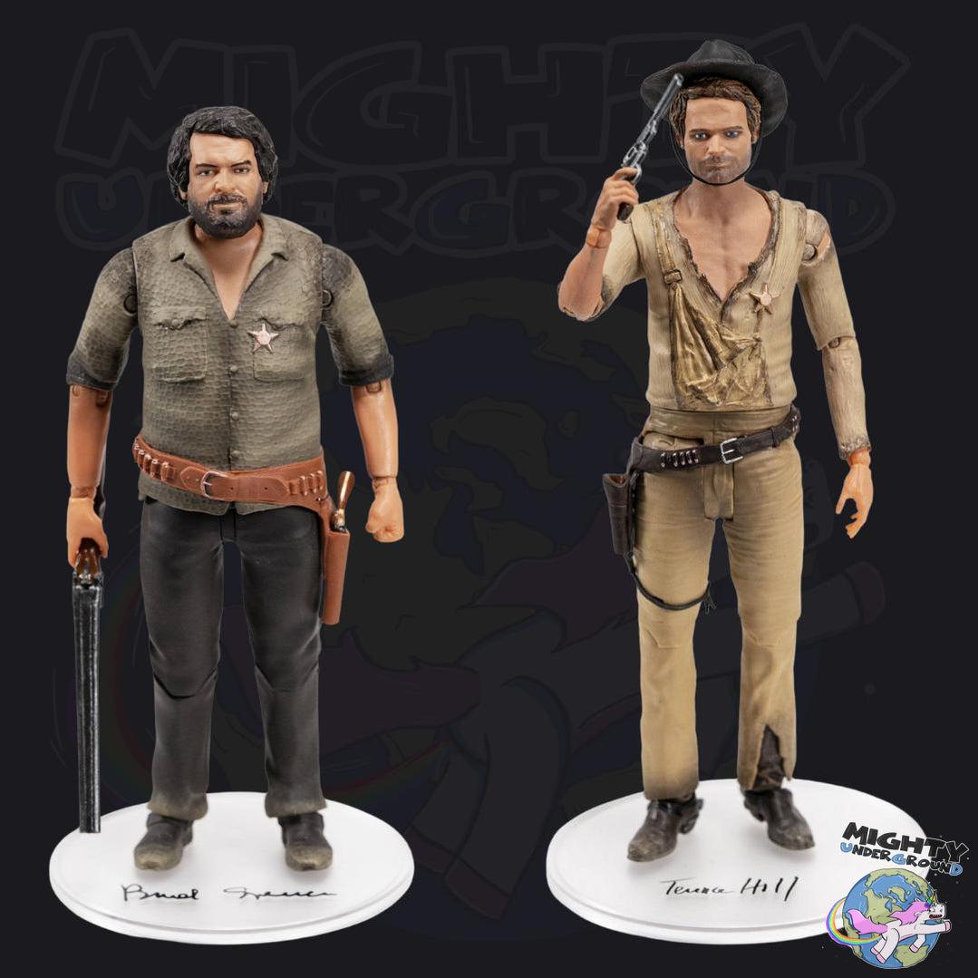 Bud Spencer & Terence Hill - 2-Pack (inkl. Protektoren)-Actionfiguren-Oakie Doakie Toys-Mighty Underground