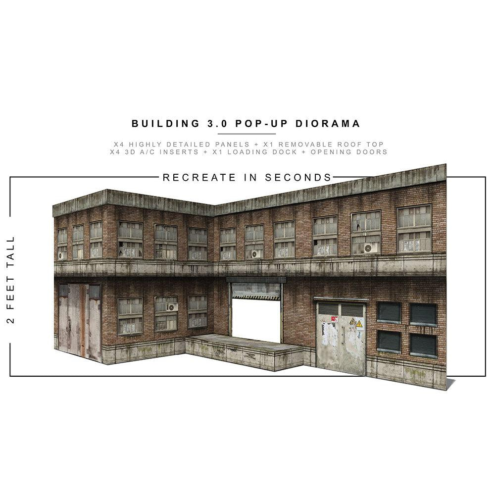 Building 3.0 Pop-Up - Diorama - 1/12-Actionfiguren-Extreme Sets-Mighty Underground