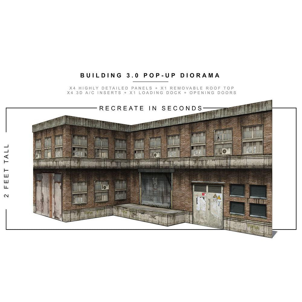 Building 3.0 Pop-Up - Diorama - 1/12-Actionfiguren-Extreme Sets-Mighty Underground