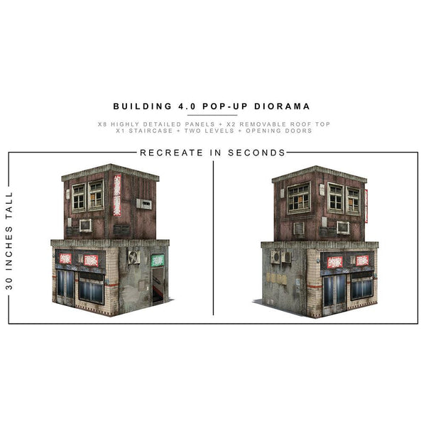 Building 4.0 Pop-Up - Diorama - 1/12-Actionfiguren-Extreme Sets-Mighty Underground