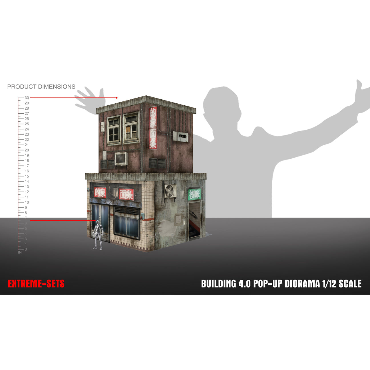 Building 4.0 Pop-Up - Diorama - 1/12-Actionfiguren-Extreme Sets-Mighty Underground