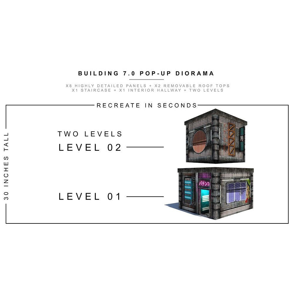 Building 7.0 Pop-Up - Diorama - 1/12-Actionfiguren-Extreme Sets-Mighty Underground