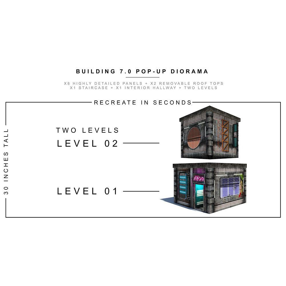 Building 7.0 Pop-Up - Diorama - 1/18-Actionfiguren-Extreme Sets-Mighty Underground