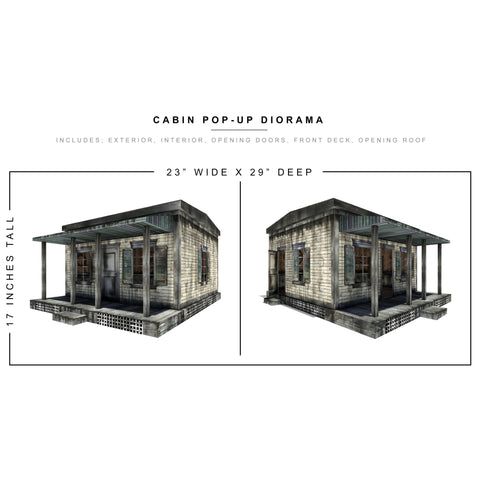 Cabin Pop-Up - Diorama - 1/12-Actionfiguren-Extreme Sets-Mighty Underground