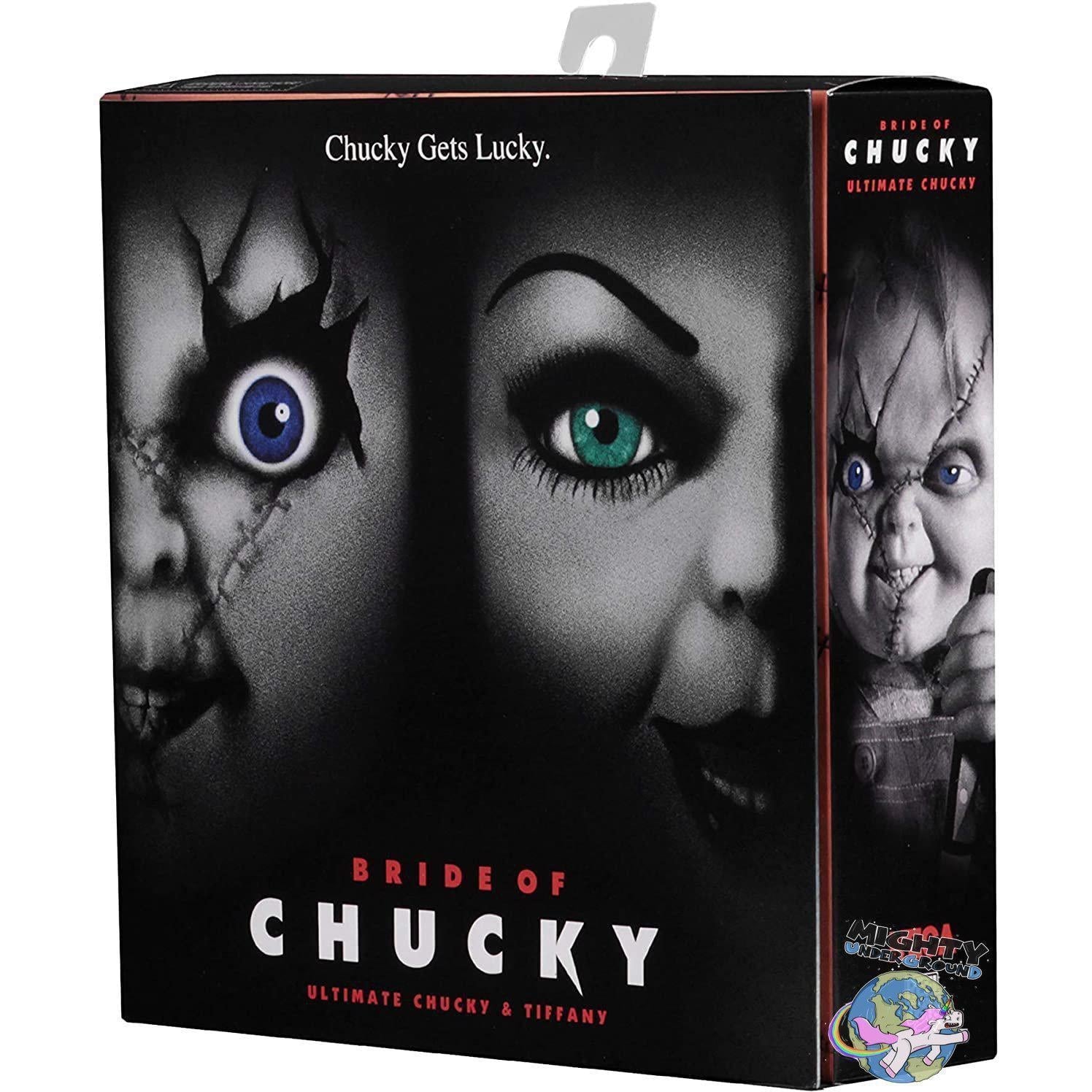 Chucky: Ultimate Chucky and Tiffany-Actionfiguren-NECA-mighty-underground