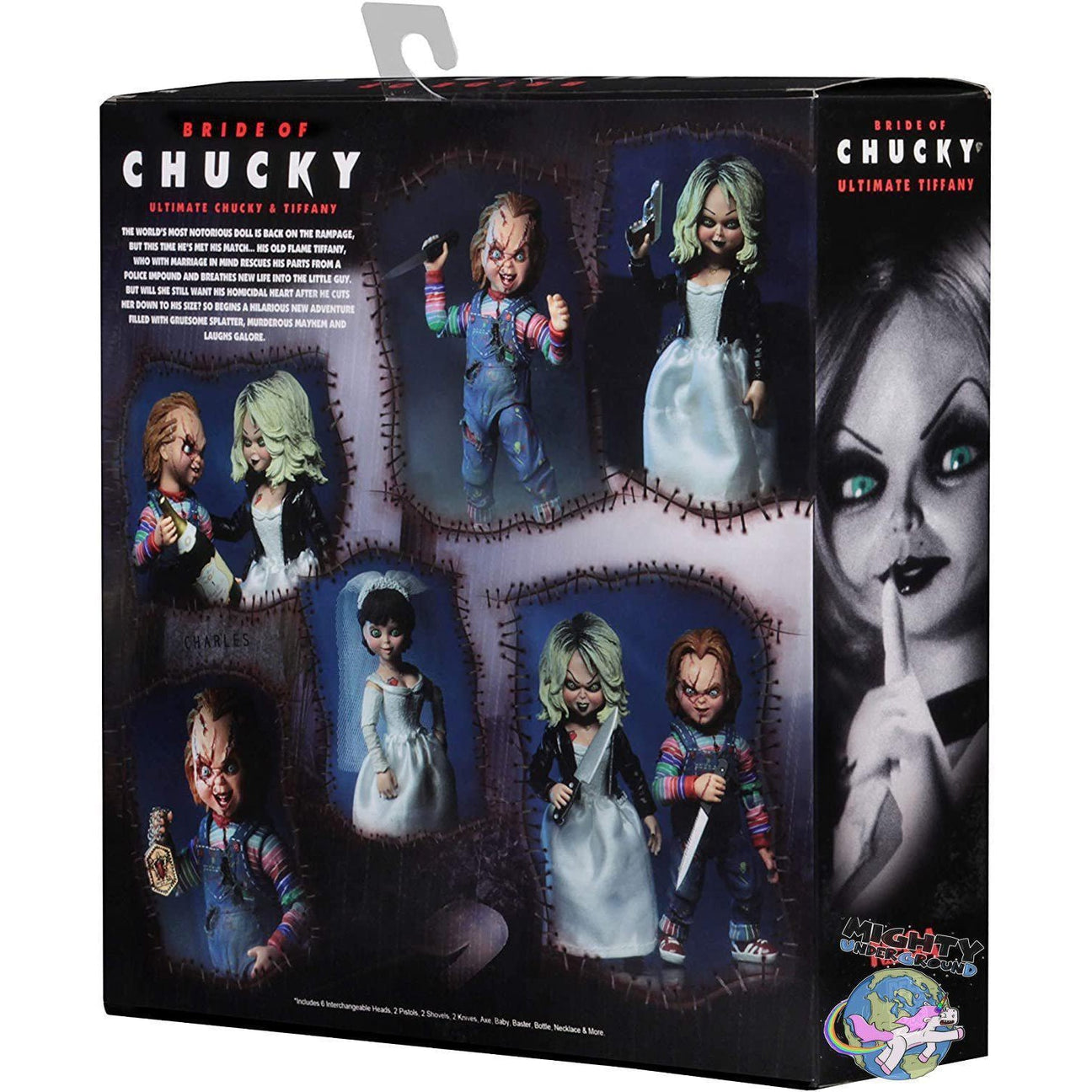 Chucky: Ultimate Chucky and Tiffany-Actionfiguren-NECA-mighty-underground