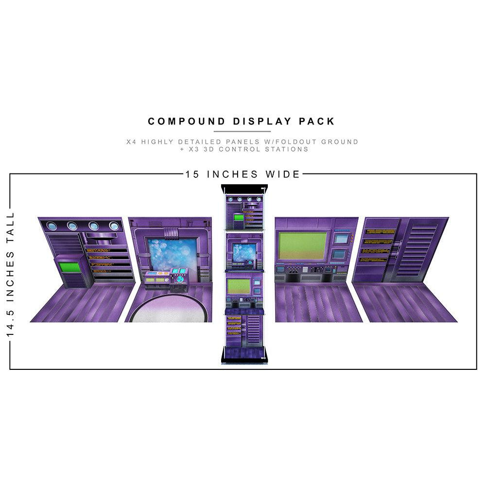 Compound Display Pack - Diorama - 1/12-Actionfiguren-Extreme Sets-Mighty Underground