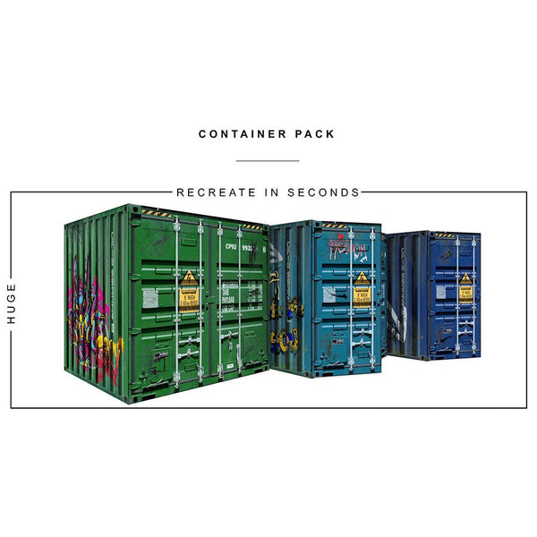 Container Pack Pop-Up - Diorama - 1/12-Actionfiguren-Extreme Sets-Mighty Underground