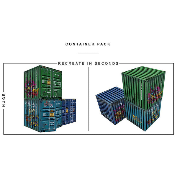 Container Pack Pop-Up - Diorama - 1/12-Actionfiguren-Extreme Sets-Mighty Underground