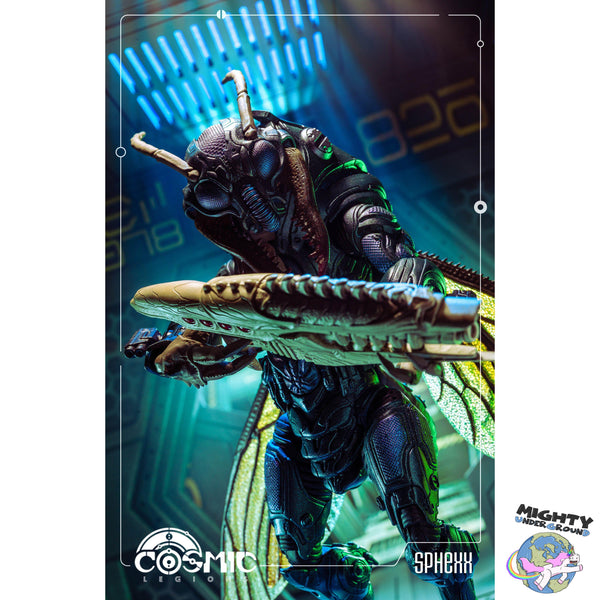 Cosmic Legions: Sphexxian Prison Guard (Deluxe)-Actionfiguren-Four Horsemen Toy Design-Mighty Underground