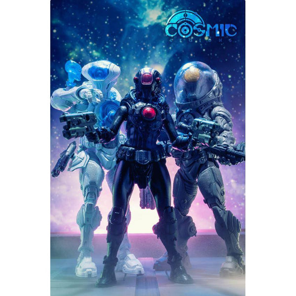 Cosmic Legions: T.U.5.C.C. Science Officer-Actionfiguren-Four Horsemen Toy Design-Mighty Underground