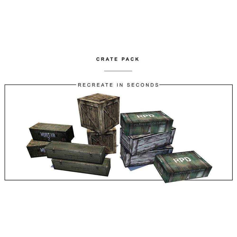 Crate Pack Pop-Up - Diorama - 1/12-Actionfiguren-Extreme Sets-Mighty Underground