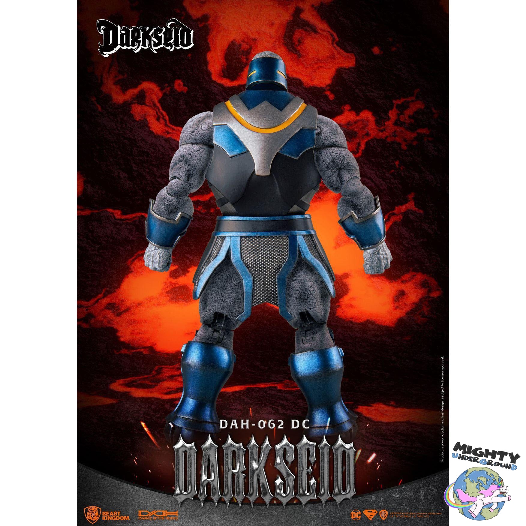 DC Comics: Darkseid 1/9-Actionfiguren-Beast Kingdom-Mighty Underground