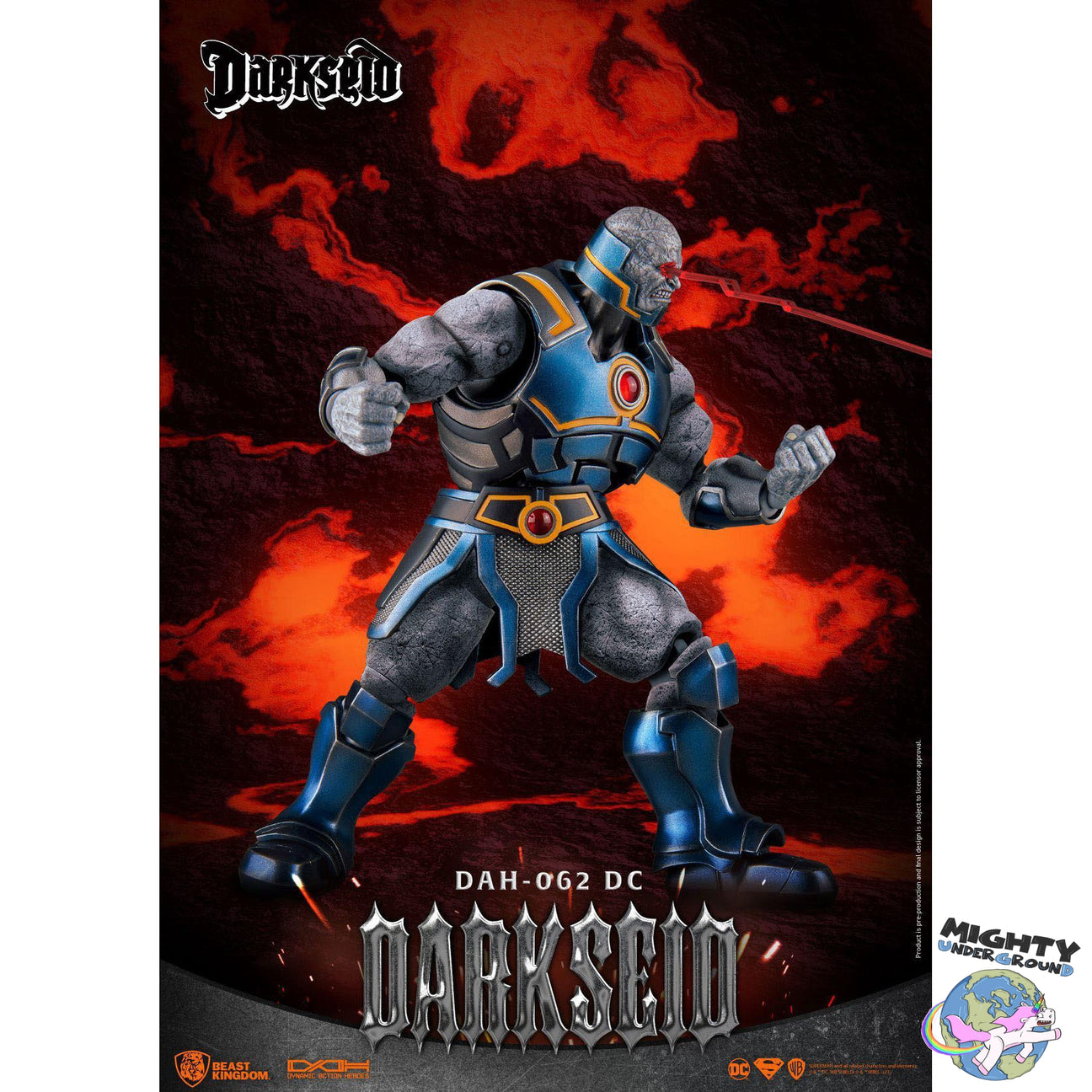 DC Comics: Darkseid 1/9-Actionfiguren-Beast Kingdom-Mighty Underground