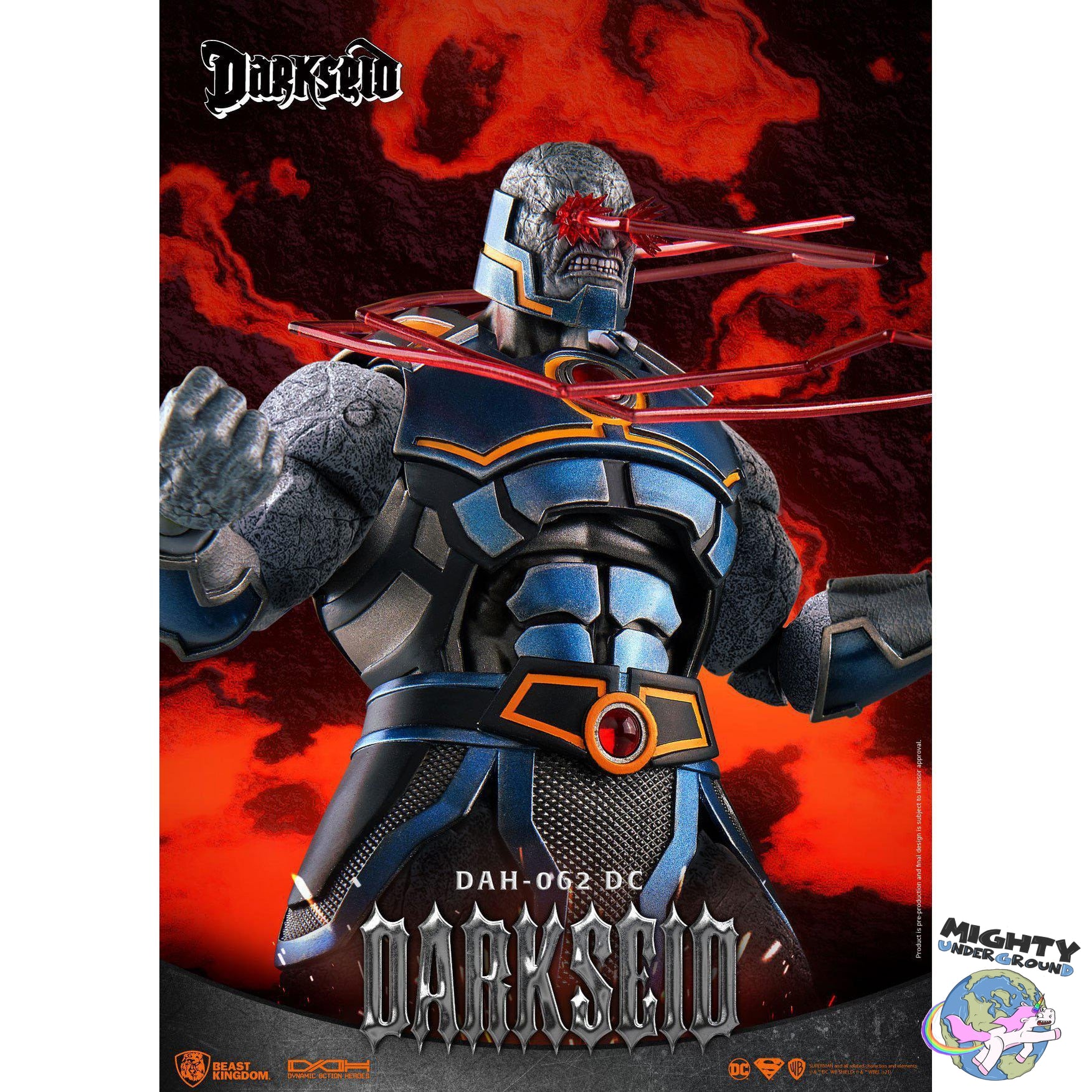 DC Comics: Darkseid 1/9-Actionfiguren-Beast Kingdom-Mighty Underground