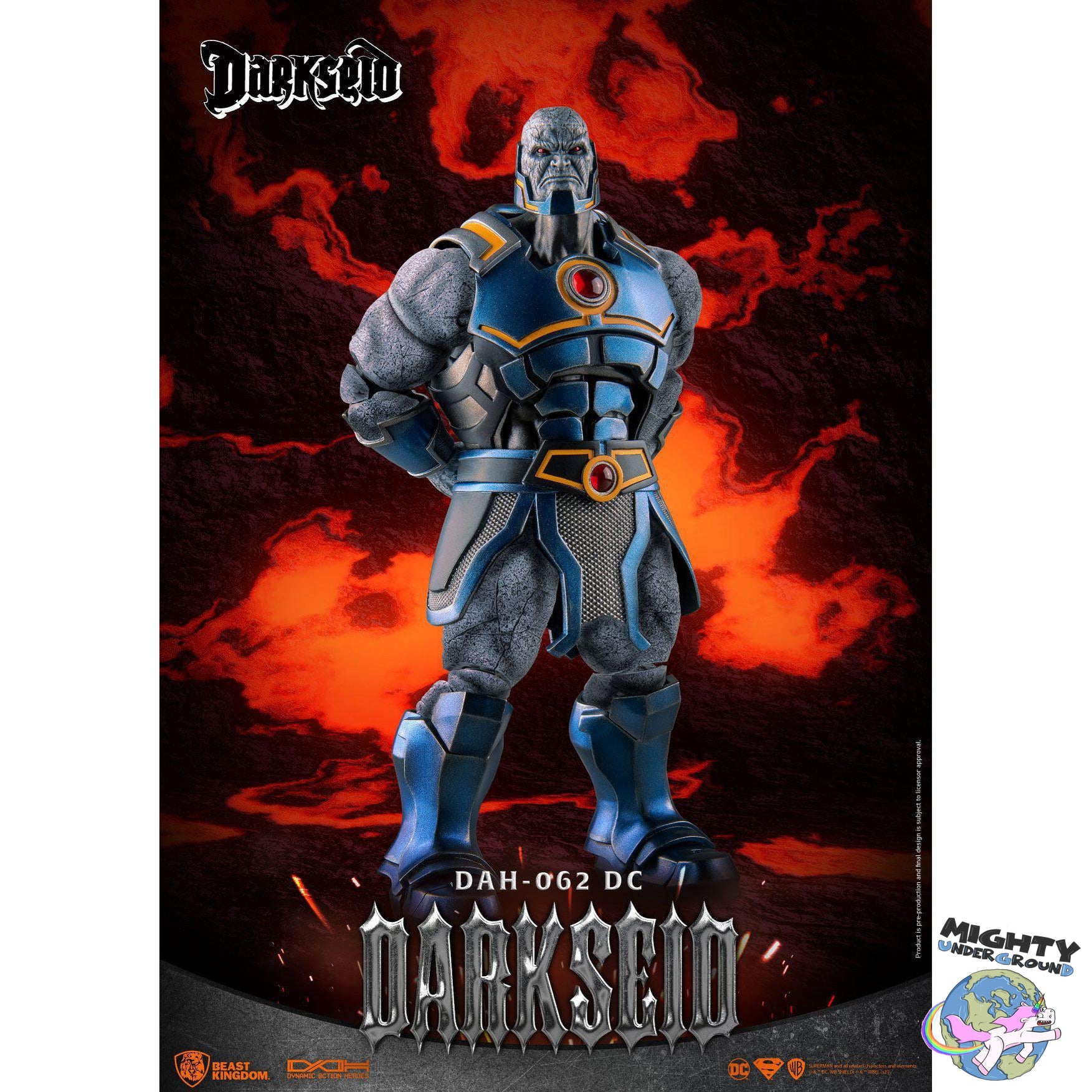 DC Comics: Darkseid 1/9-Actionfiguren-Beast Kingdom-Mighty Underground