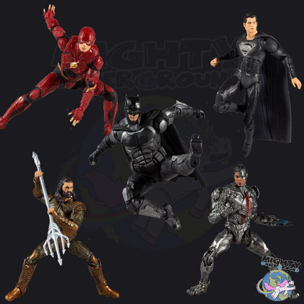 DC Comics Justice League (Snyder Cut) 5 Figuren Set VORBESTELLUNG!-Actionfiguren-McFarlane Toys-Mighty Underground