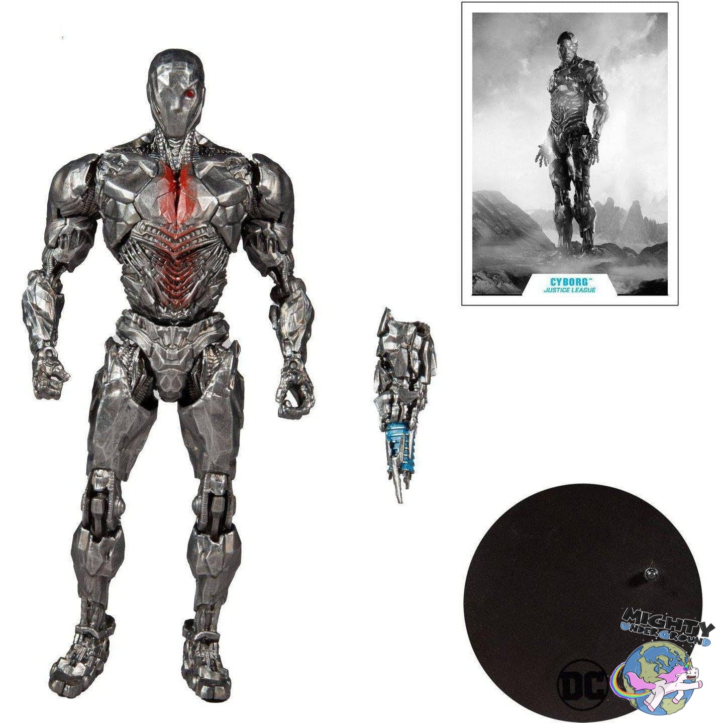 DC Comics Justice League (Snyder Cut): Cyborg (Helmet) VORBESTELLUNG!-Actionfiguren-McFarlane Toys-Mighty Underground