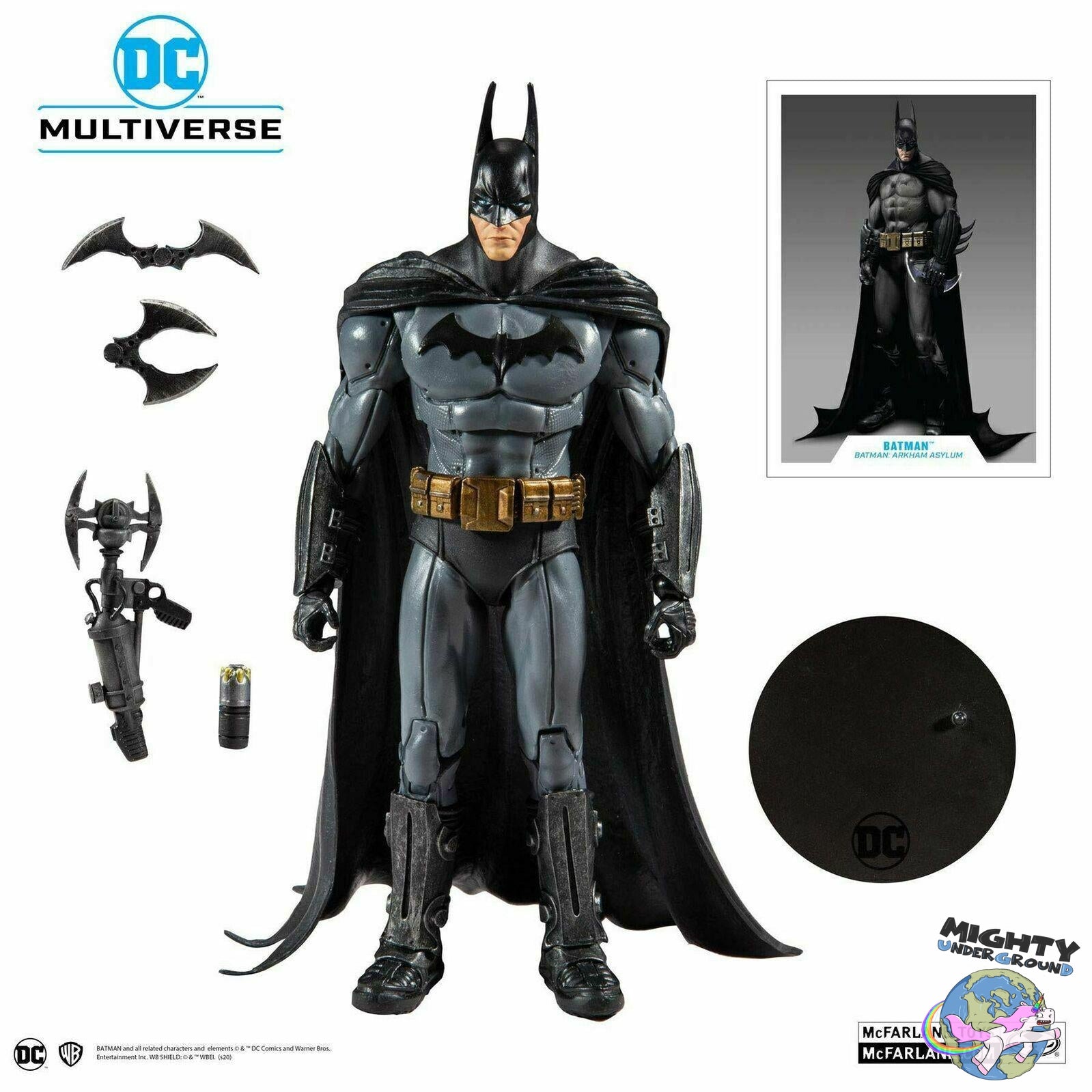 DC Gaming: Batman Arkham Asylum 3-Set-Actionfiguren-McFarlane Toys-Mighty Underground