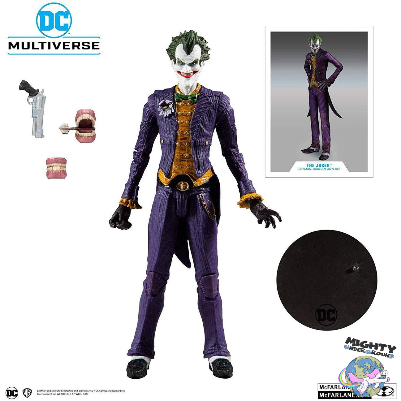 DC Gaming: Joker (Batman Arkham Asylum)-Actionfiguren-McFarlane Toys-Mighty Underground