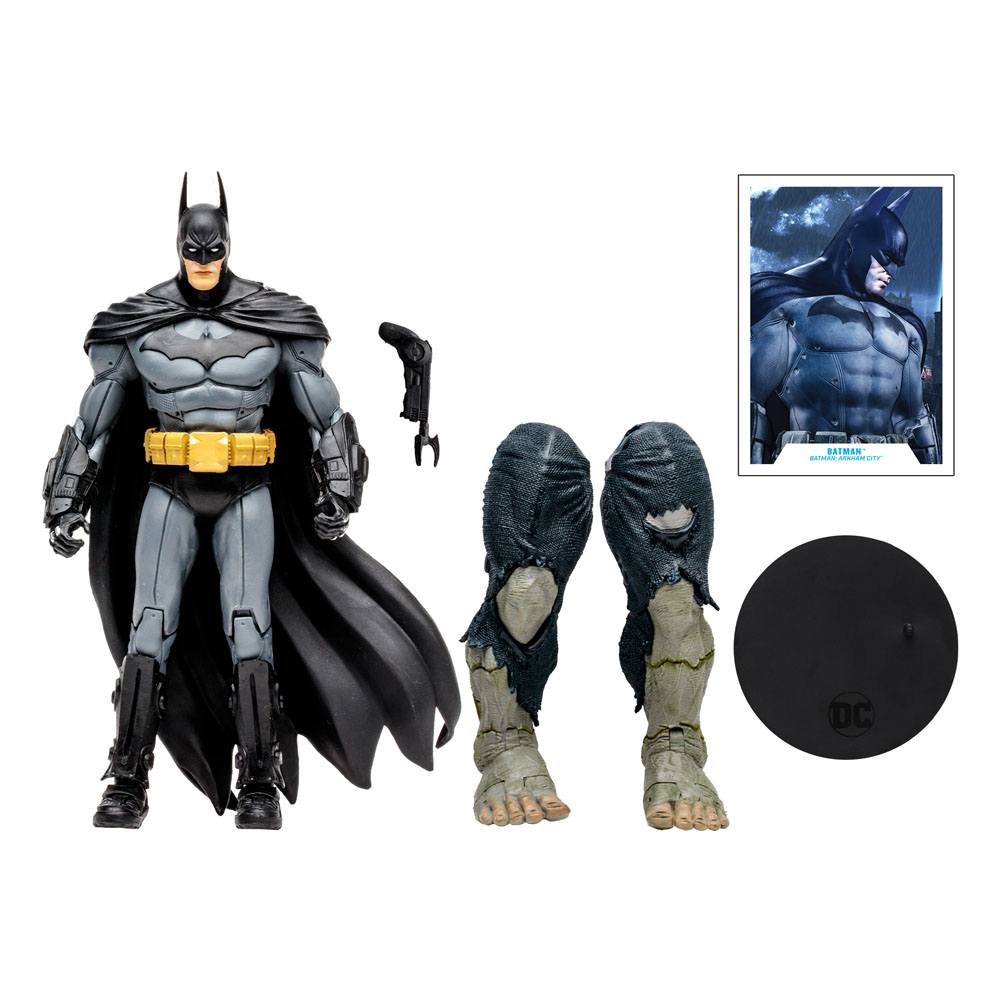 DC Multiverse: Batman Arkham City - 4 Figuren + Solomon Grundy BAF-Set-Actionfiguren-McFarlane Toys-Mighty Underground