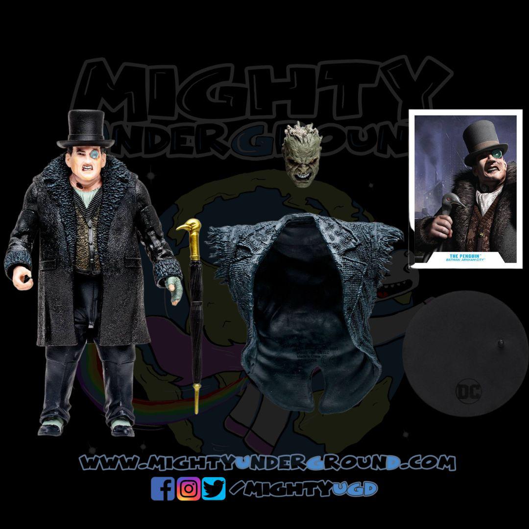 DC Multiverse: Batman Arkham City - 4 Figuren + Solomon Grundy BAF-Set-Actionfiguren-McFarlane Toys-Mighty Underground