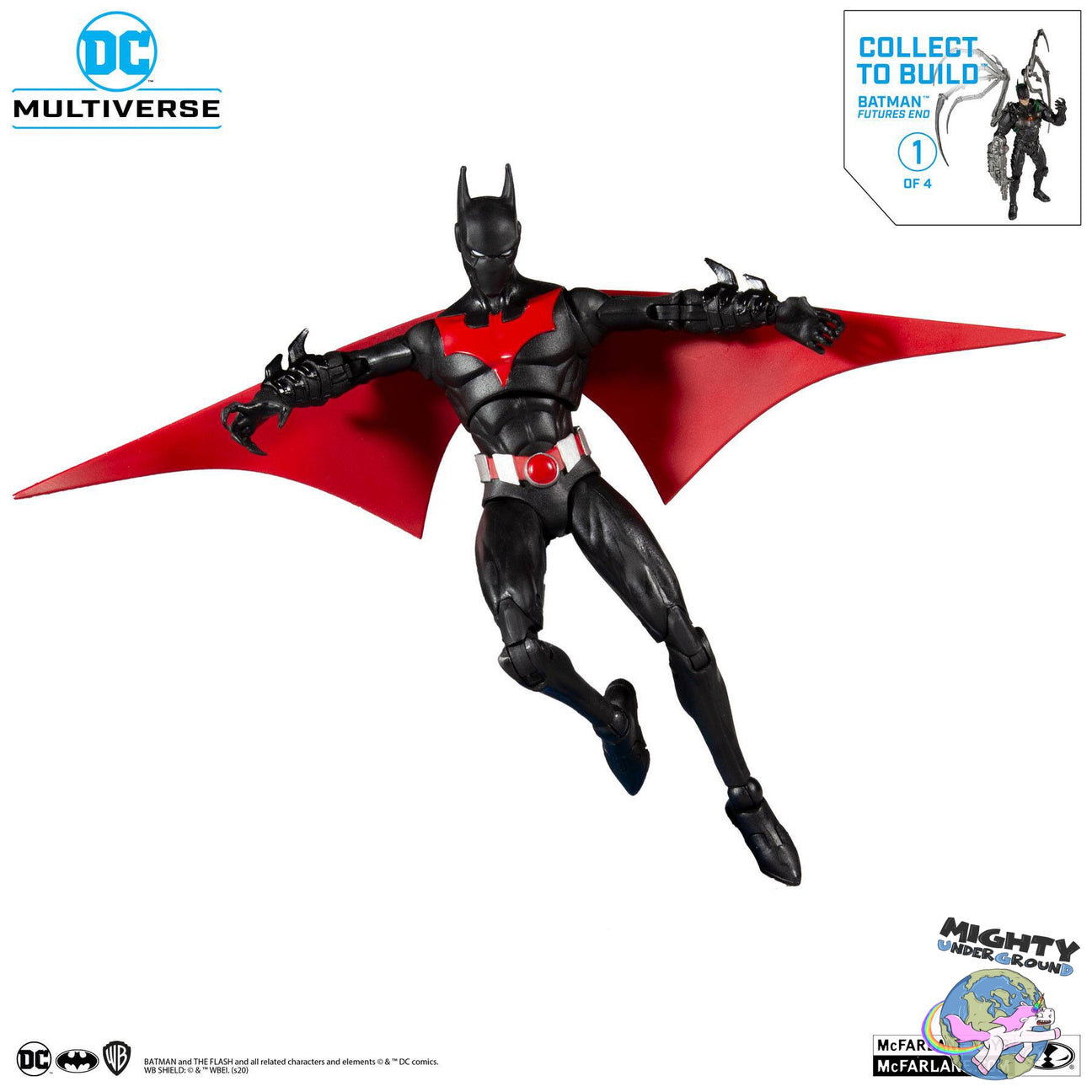 DC Multiverse: Batman Beyond - 4 Figuren + Jokerbot BAF-Set-Actionfiguren-McFarlane Toys-Mighty Underground