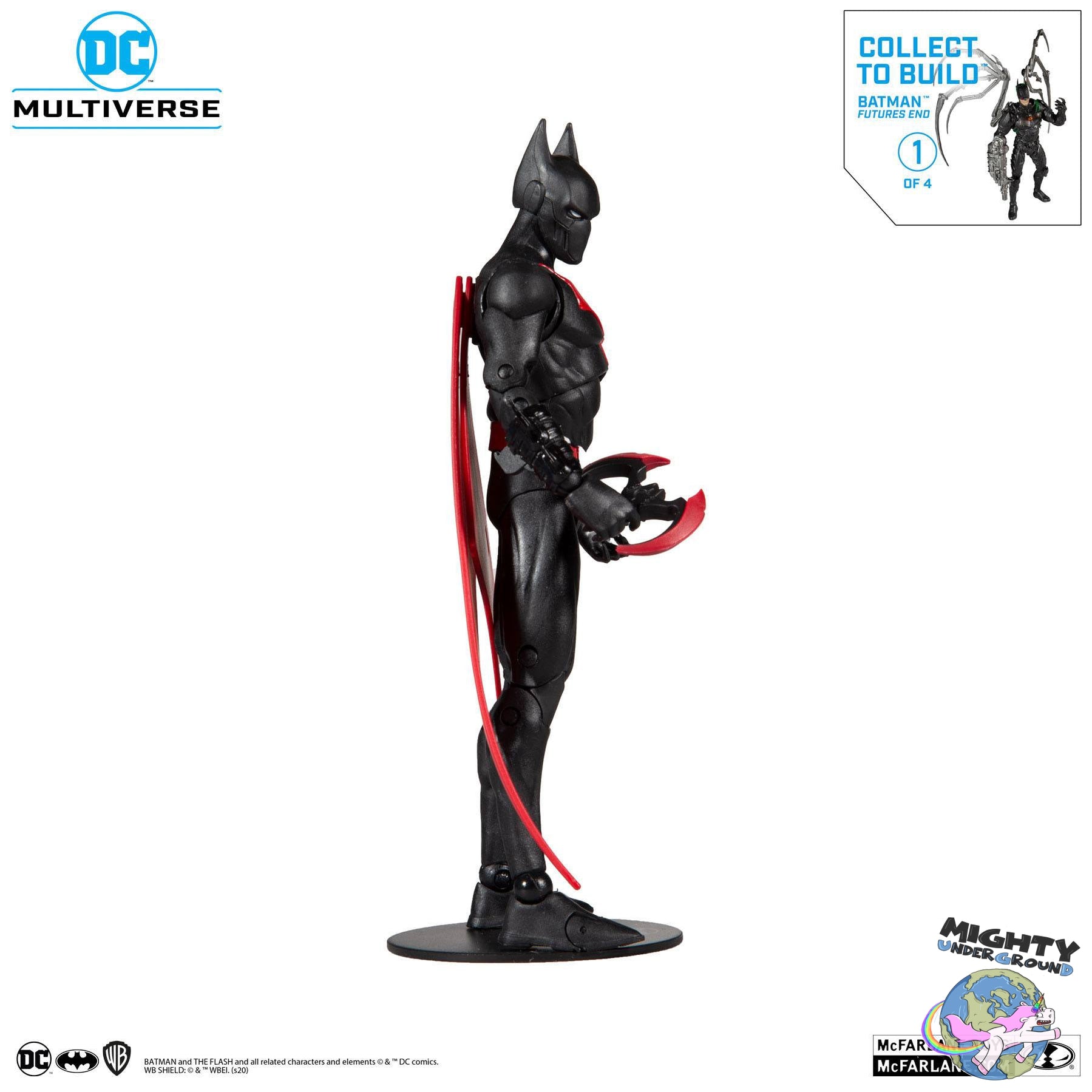 DC Multiverse: Batman Beyond - 4 Figuren + Jokerbot BAF-Set-Actionfiguren-McFarlane Toys-Mighty Underground