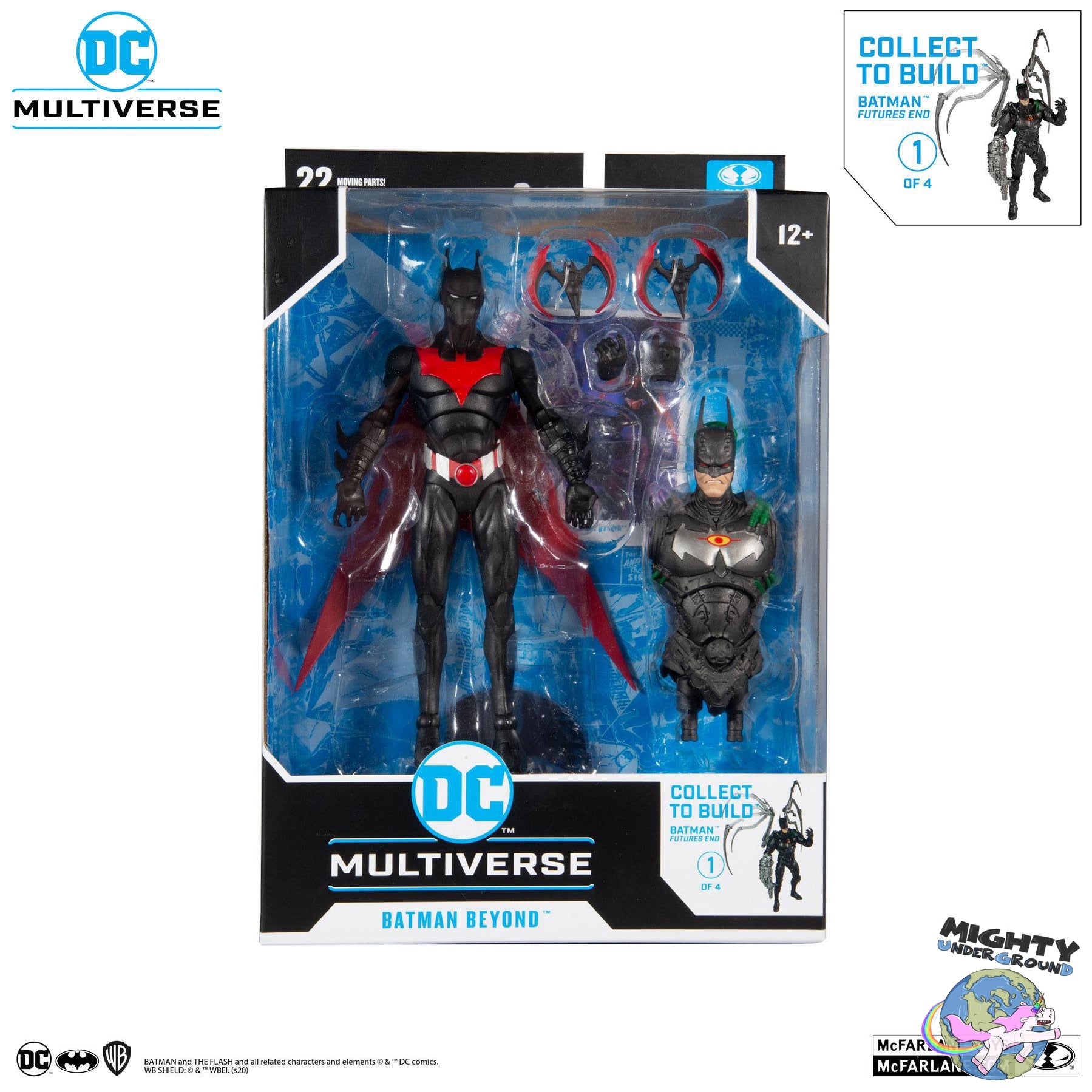 DC Multiverse: Batman Beyond - 4 Figuren + Jokerbot BAF-Set-Actionfiguren-McFarlane Toys-Mighty Underground