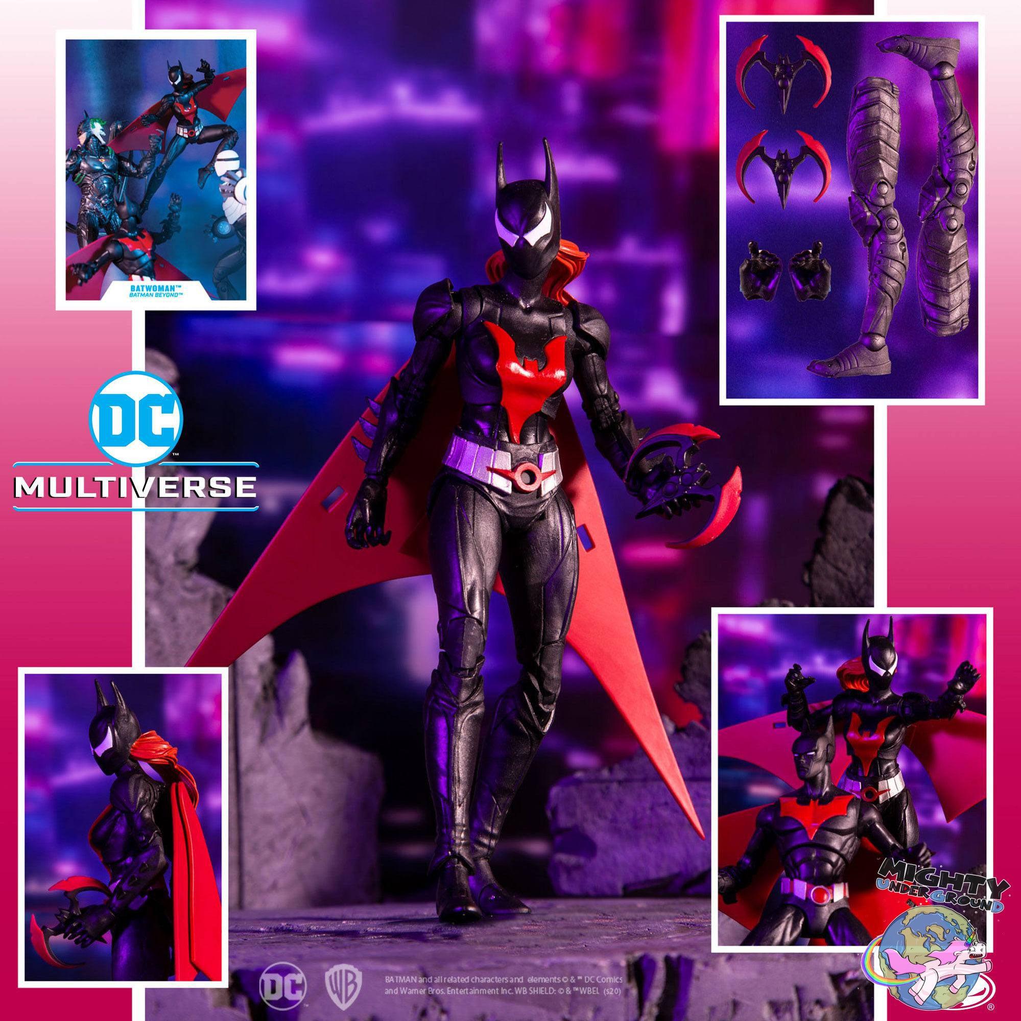 DC Multiverse: Batman Beyond - 4 Figuren + Jokerbot BAF-Set-Actionfiguren-McFarlane Toys-Mighty Underground