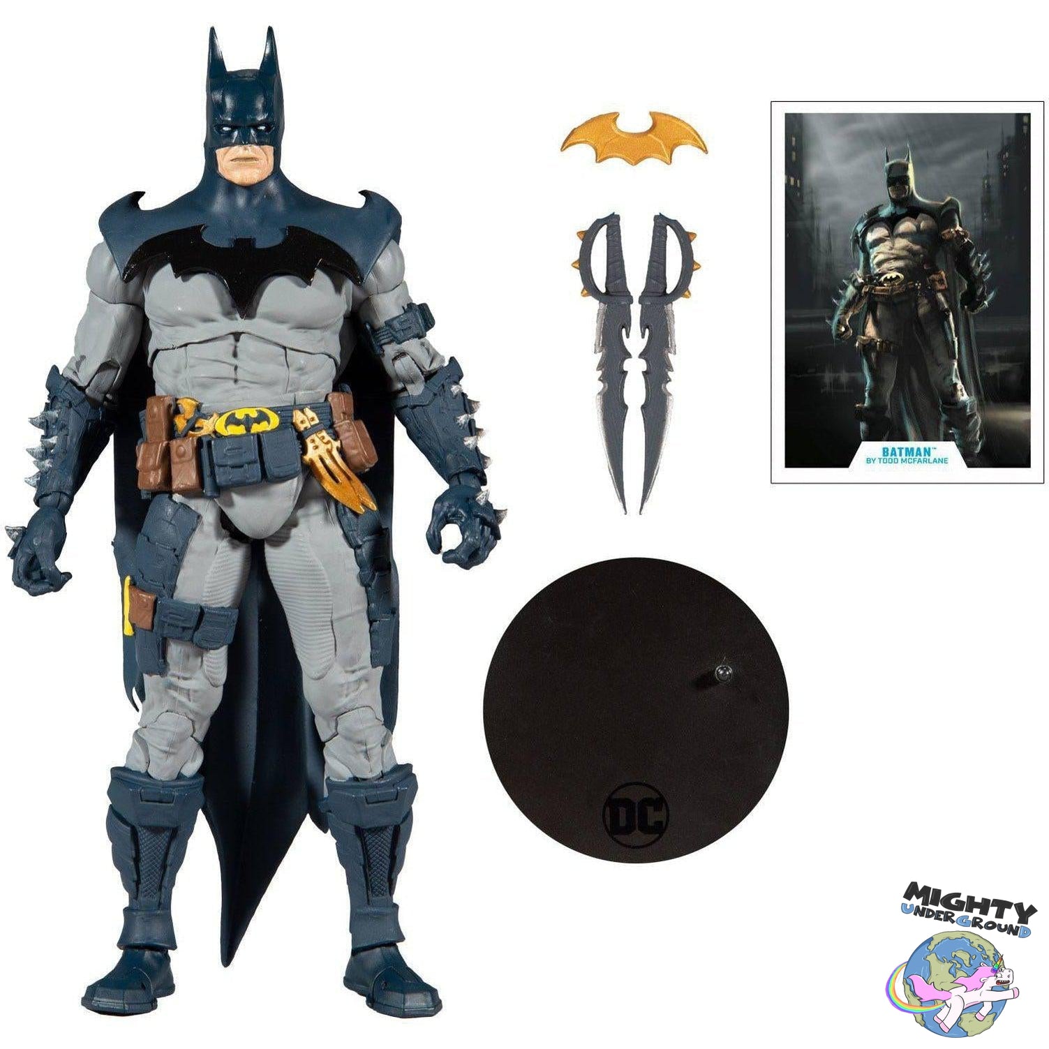 DC Multiverse: Batman (Designed by Todd McFarlane)-Actionfiguren-McFarlane Toys-Mighty Underground