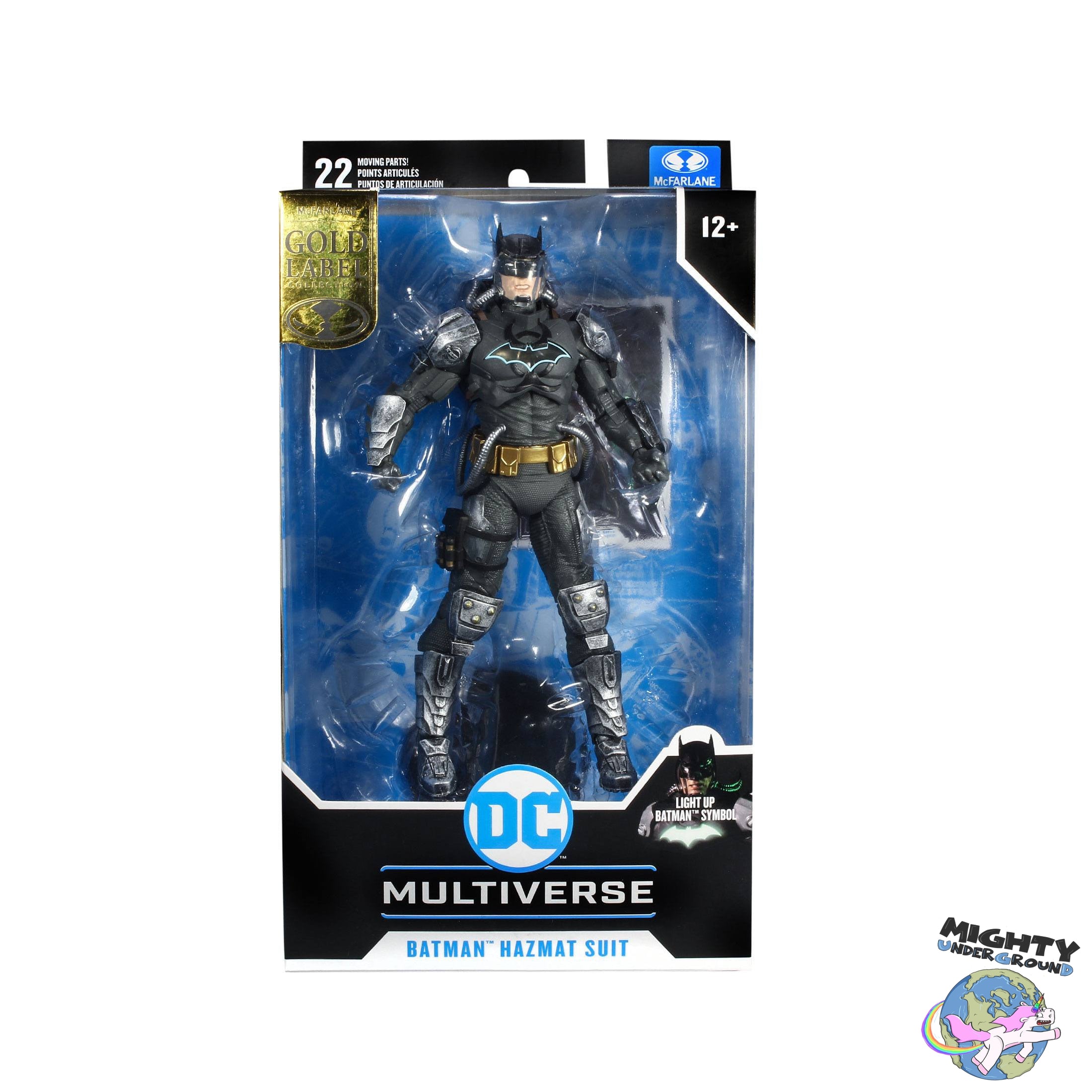 DC Multiverse: Batman (Haz-Bat Suit, Gold Label, Light Up)-Actionfiguren-McFarlane Toys-Mighty Underground