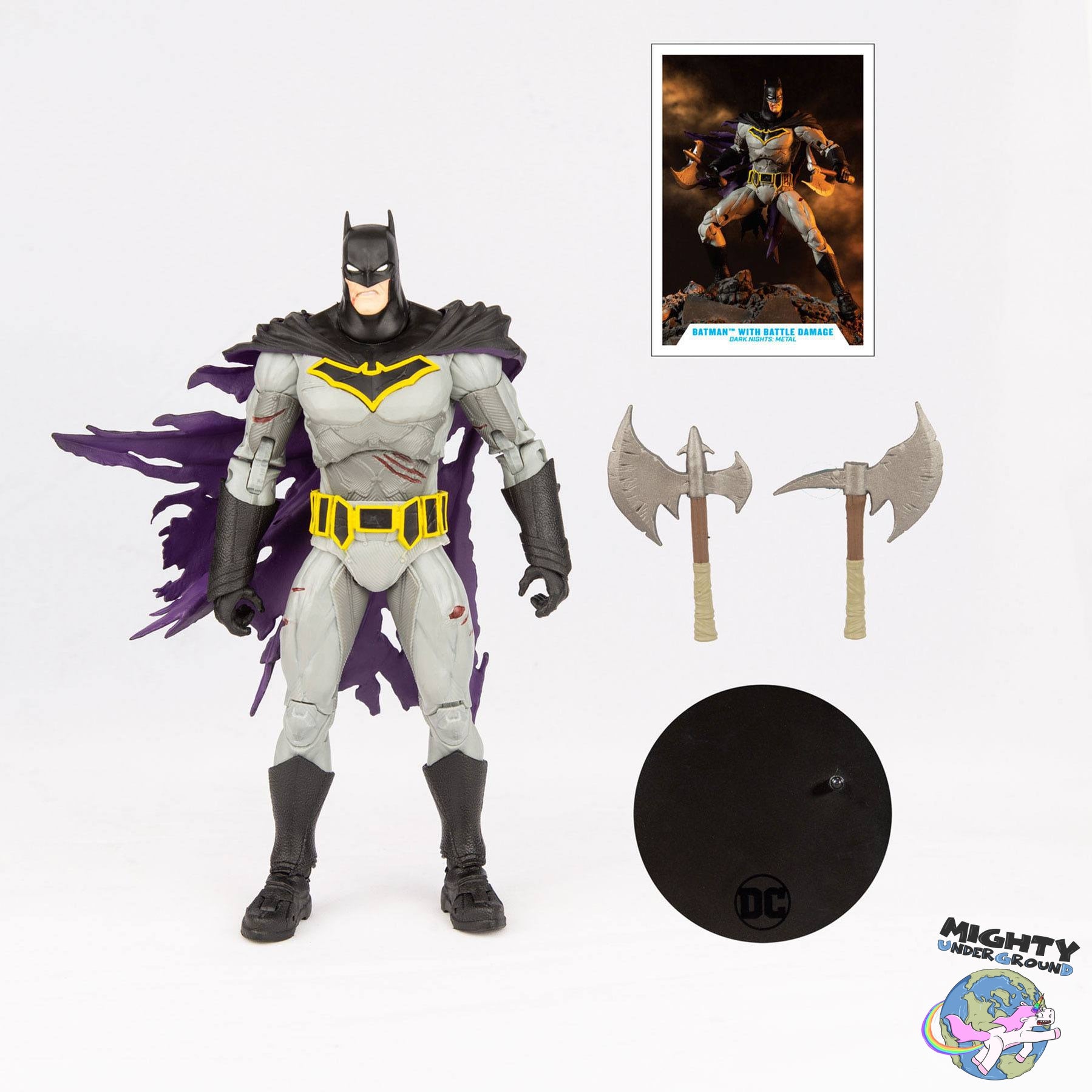 DC Multiverse: Batman with Battle Damage (Dark Nights: Metal) VORBESTELLUNG!-Actionfiguren-McFarlane Toys-Mighty Underground