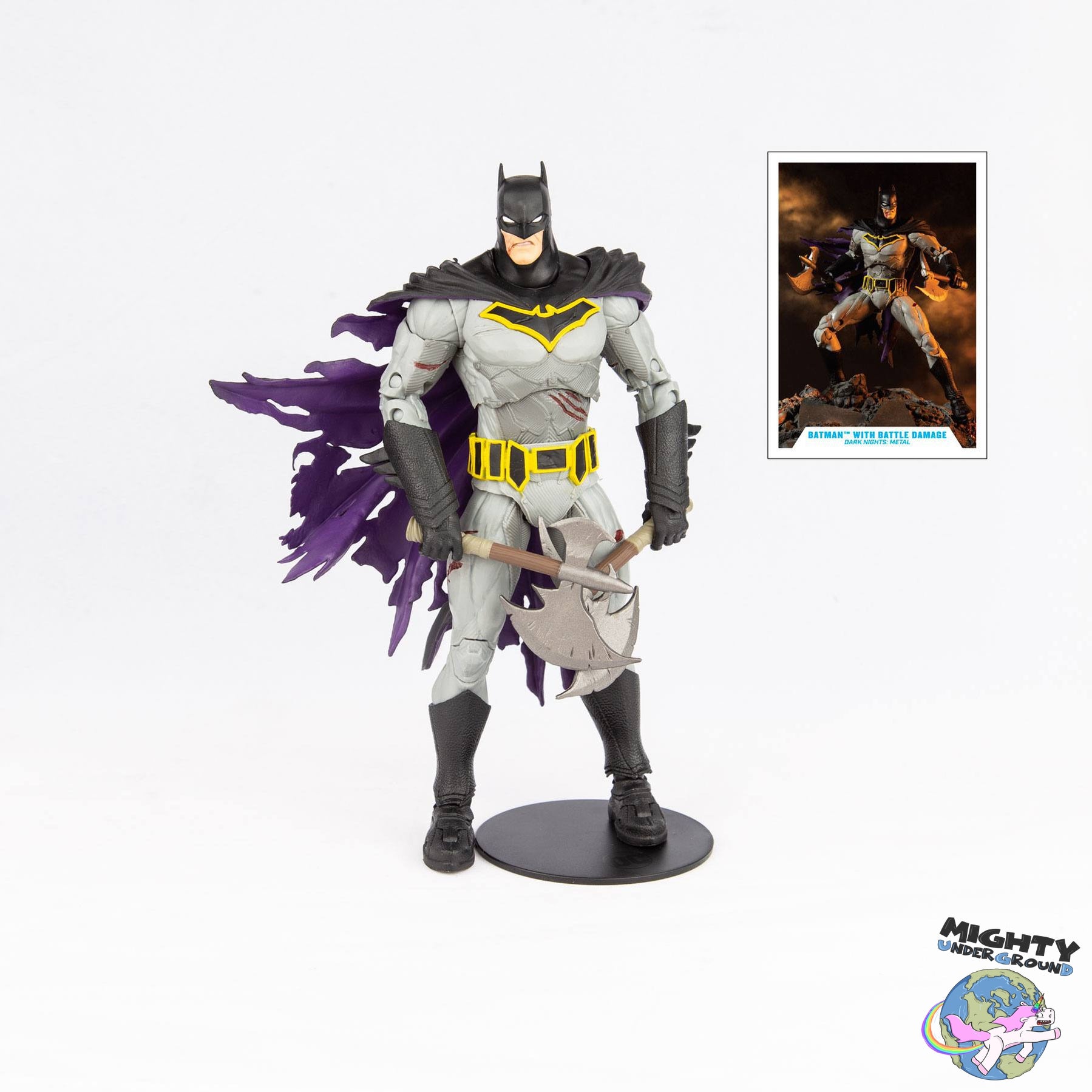 DC Multiverse: Batman with Battle Damage (Dark Nights: Metal) VORBESTELLUNG!-Actionfiguren-McFarlane Toys-Mighty Underground