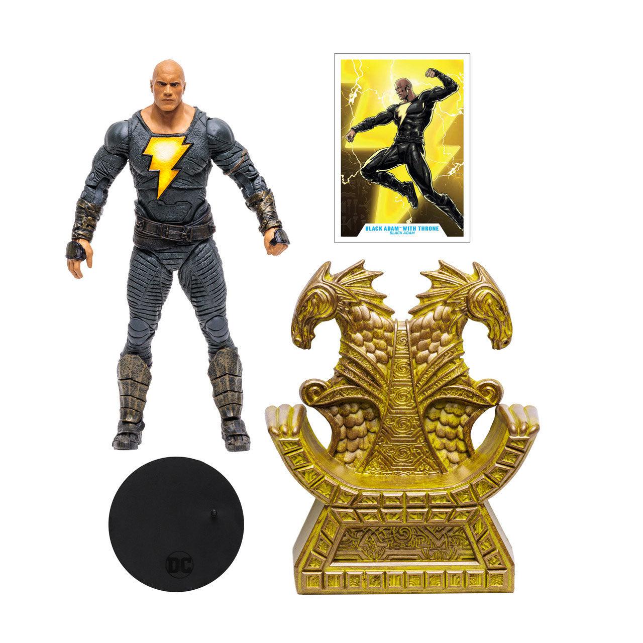 DC Multiverse: Black Adam with Throne-Actionfiguren-McFarlane Toys-Mighty Underground