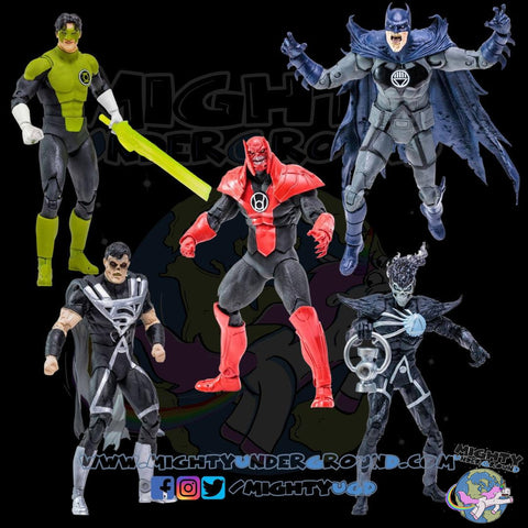 DC Multiverse: Blackest Night - 4 Figuren + Atrocitus BAF-Set-Actionfiguren-McFarlane Toys-Mighty Underground
