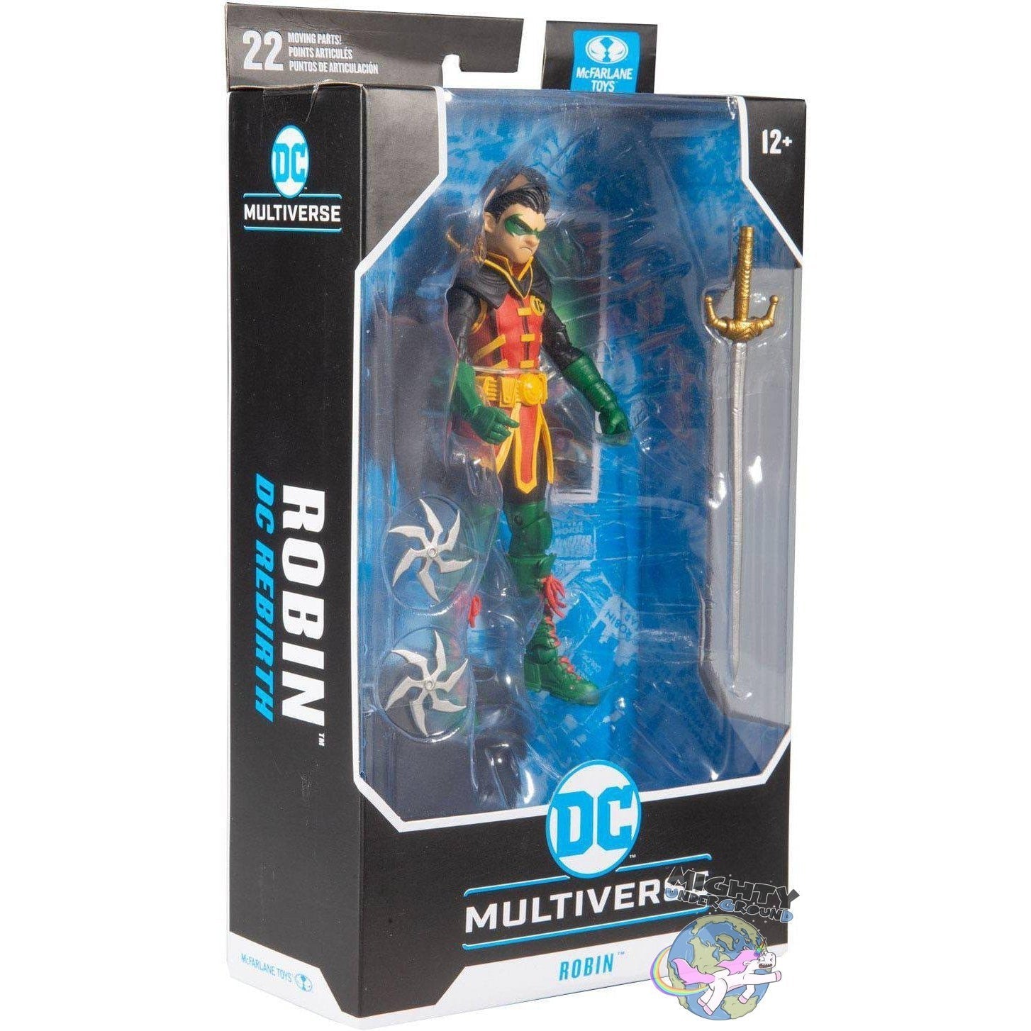 DC Multiverse: Damian Wayne as Robin VORBESTELLUNG!-Actionfiguren-McFarlane Toys-mighty-underground