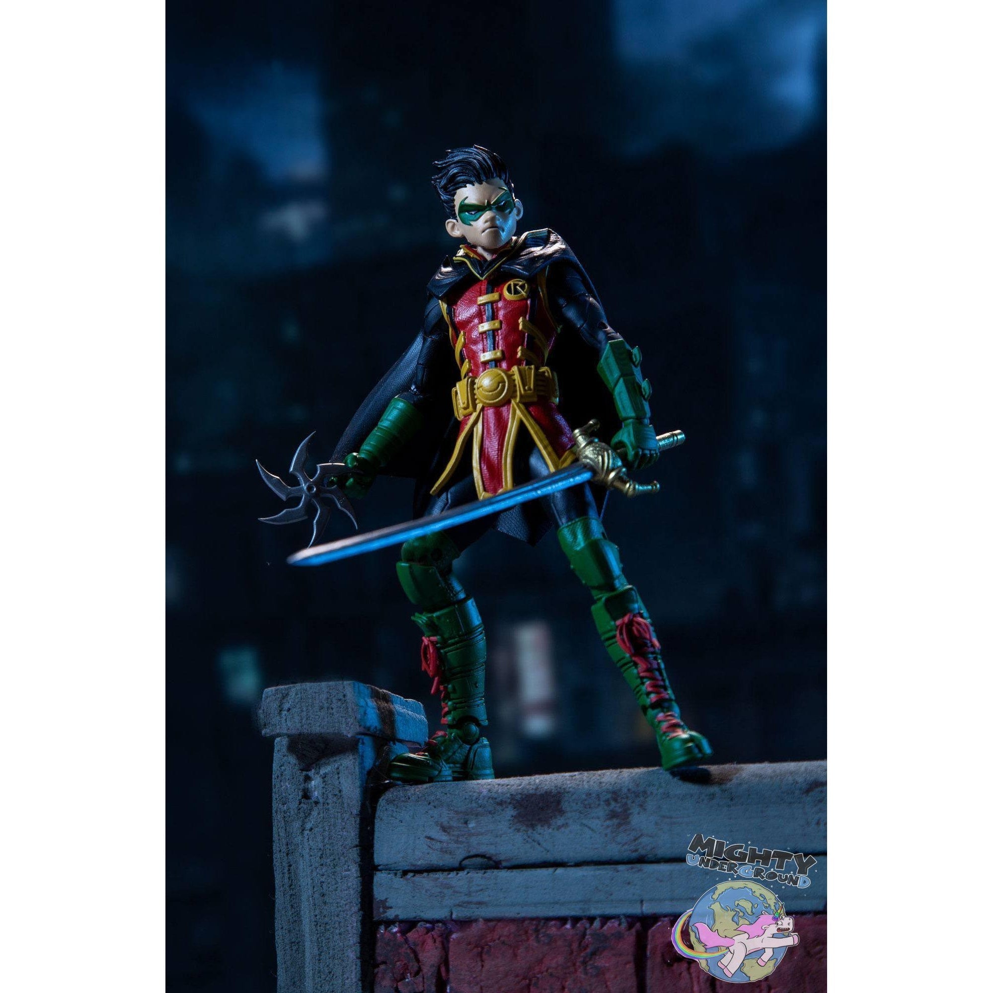 DC Multiverse: Damian Wayne as Robin VORBESTELLUNG!-Actionfiguren-McFarlane Toys-mighty-underground