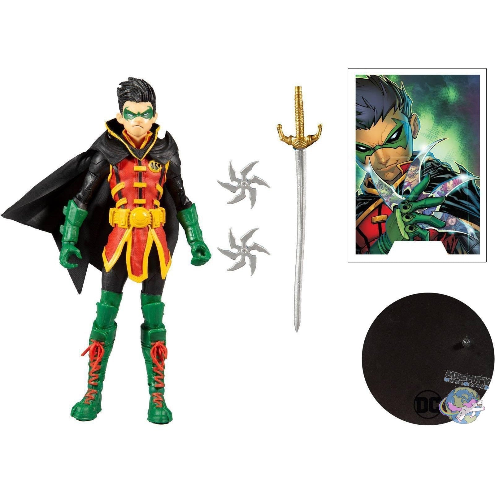 DC Multiverse: Damian Wayne as Robin VORBESTELLUNG!-Actionfiguren-McFarlane Toys-mighty-underground