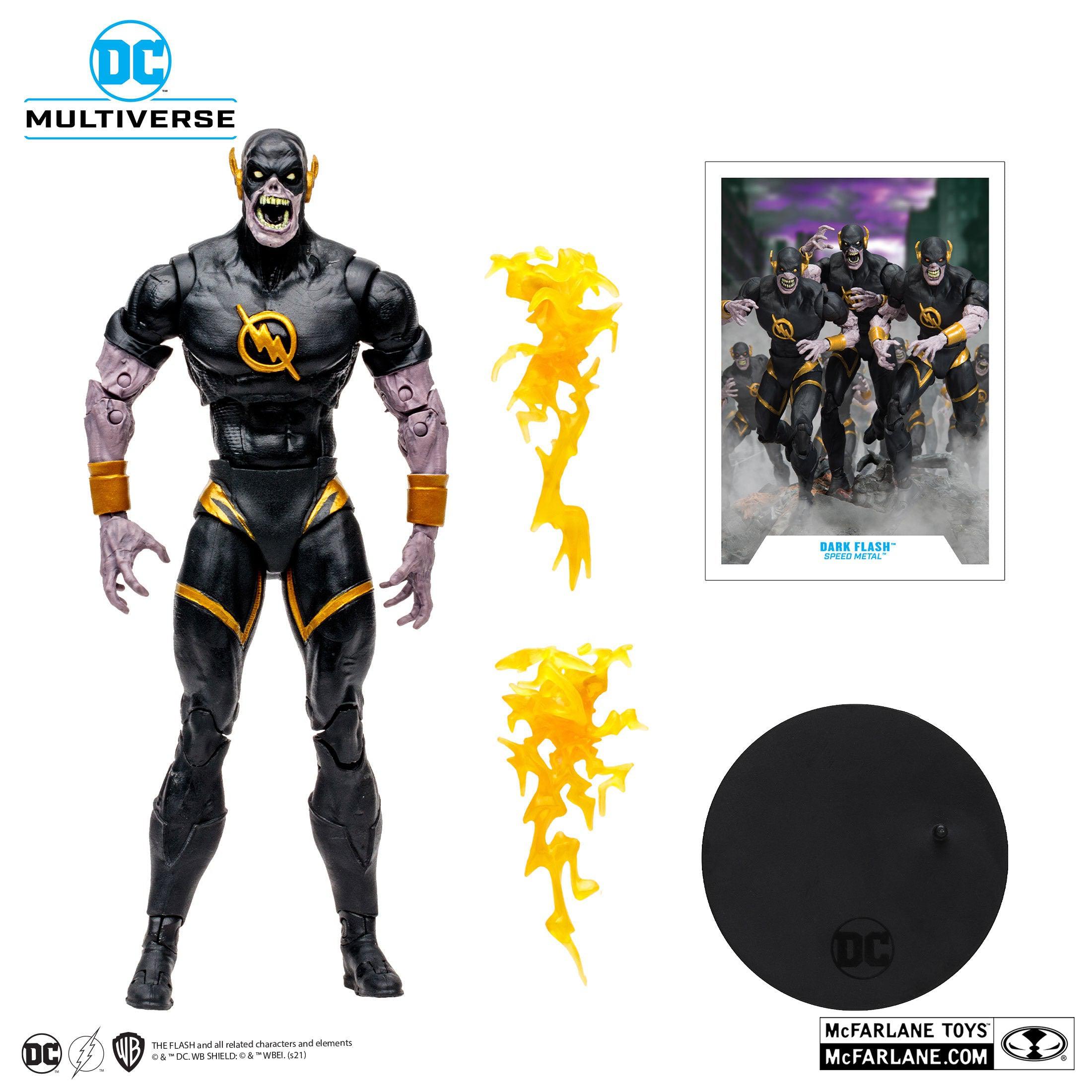 DC Multiverse: Dark Flash Speed Metal (Gold Label)-Actionfiguren-McFarlane Toys-Mighty Underground