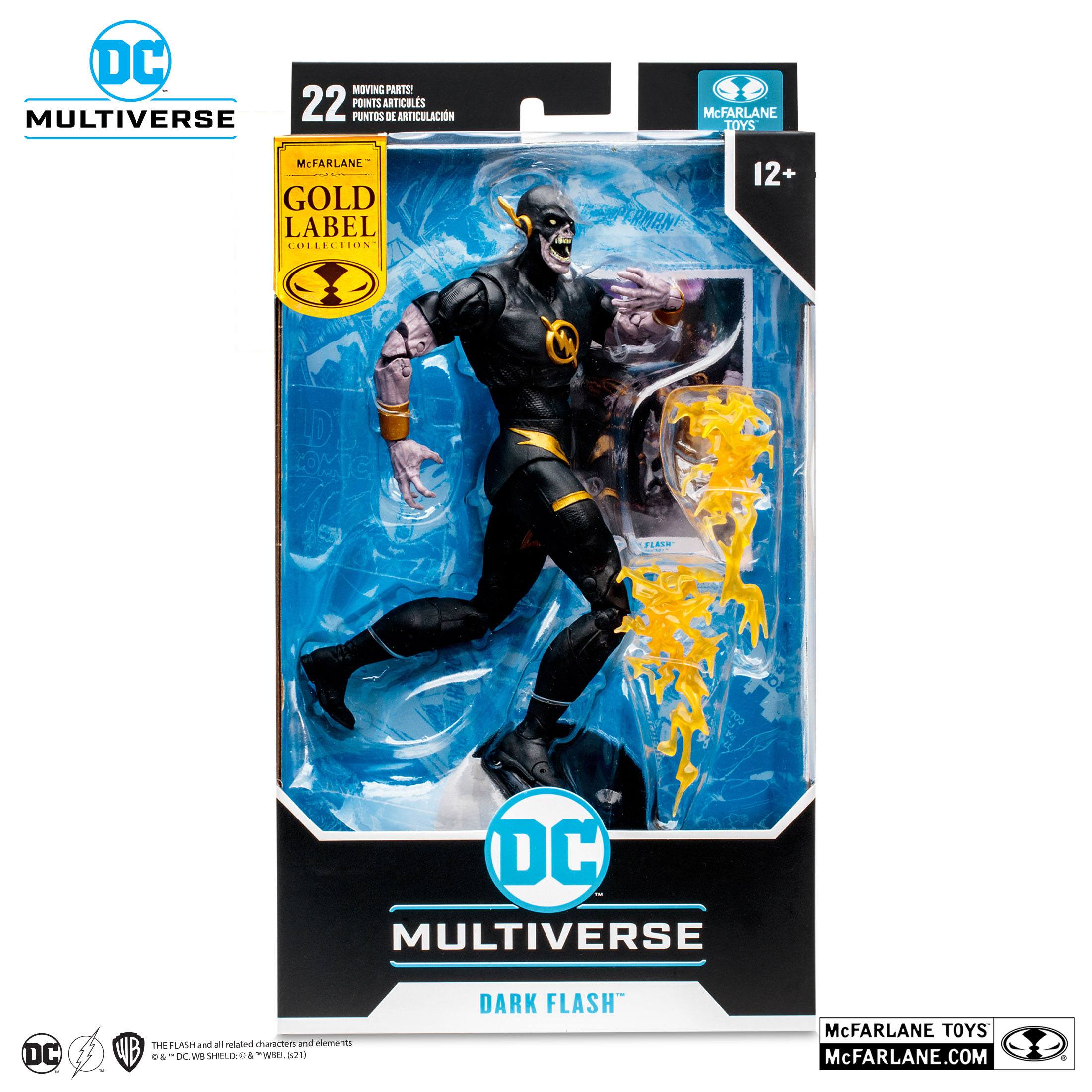 DC Multiverse: Dark Flash Speed Metal (Gold Label)-Actionfiguren-McFarlane Toys-Mighty Underground