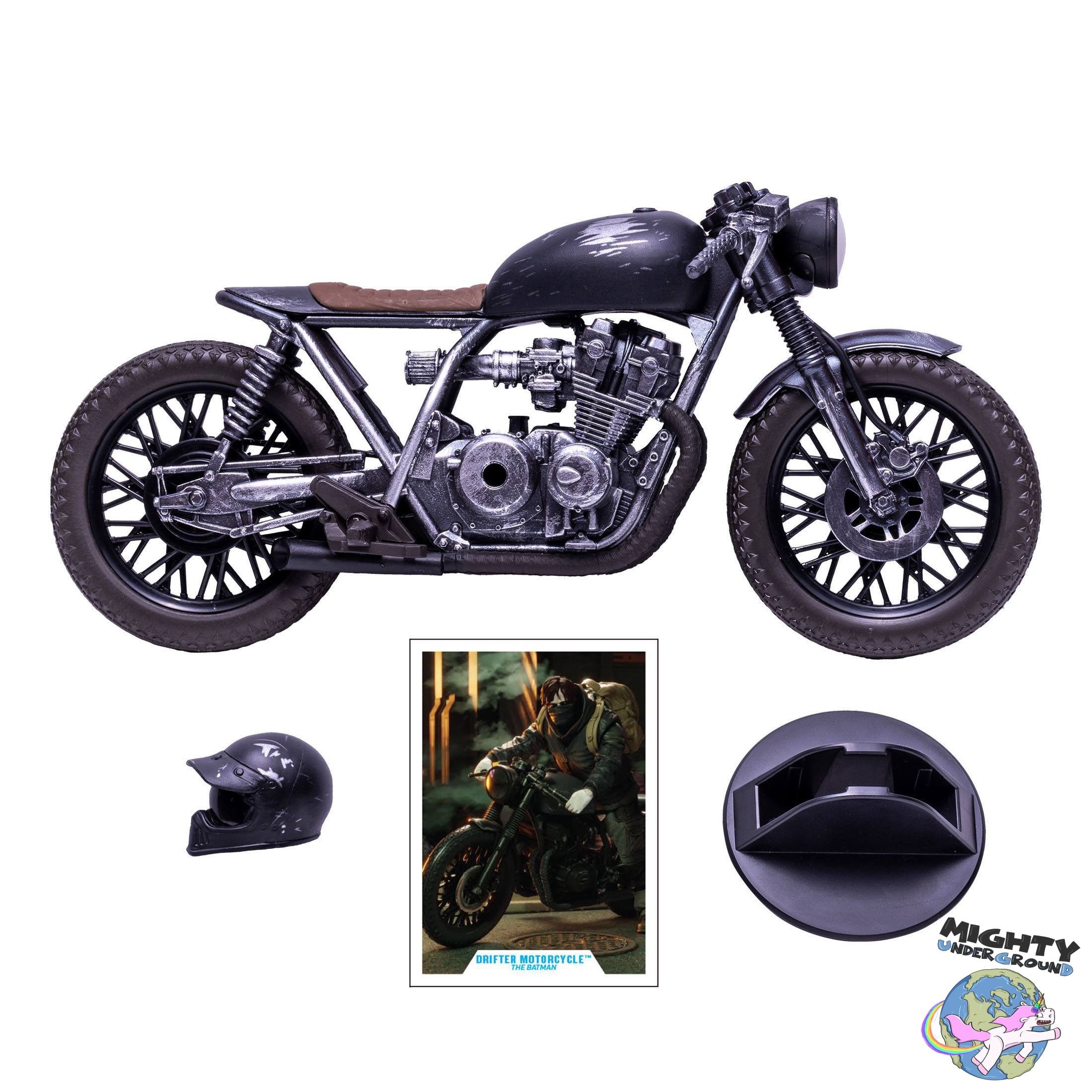 DC Multiverse: Drifter Motorcycle (The Batman Movie)-Actionfiguren-McFarlane Toys-Mighty Underground