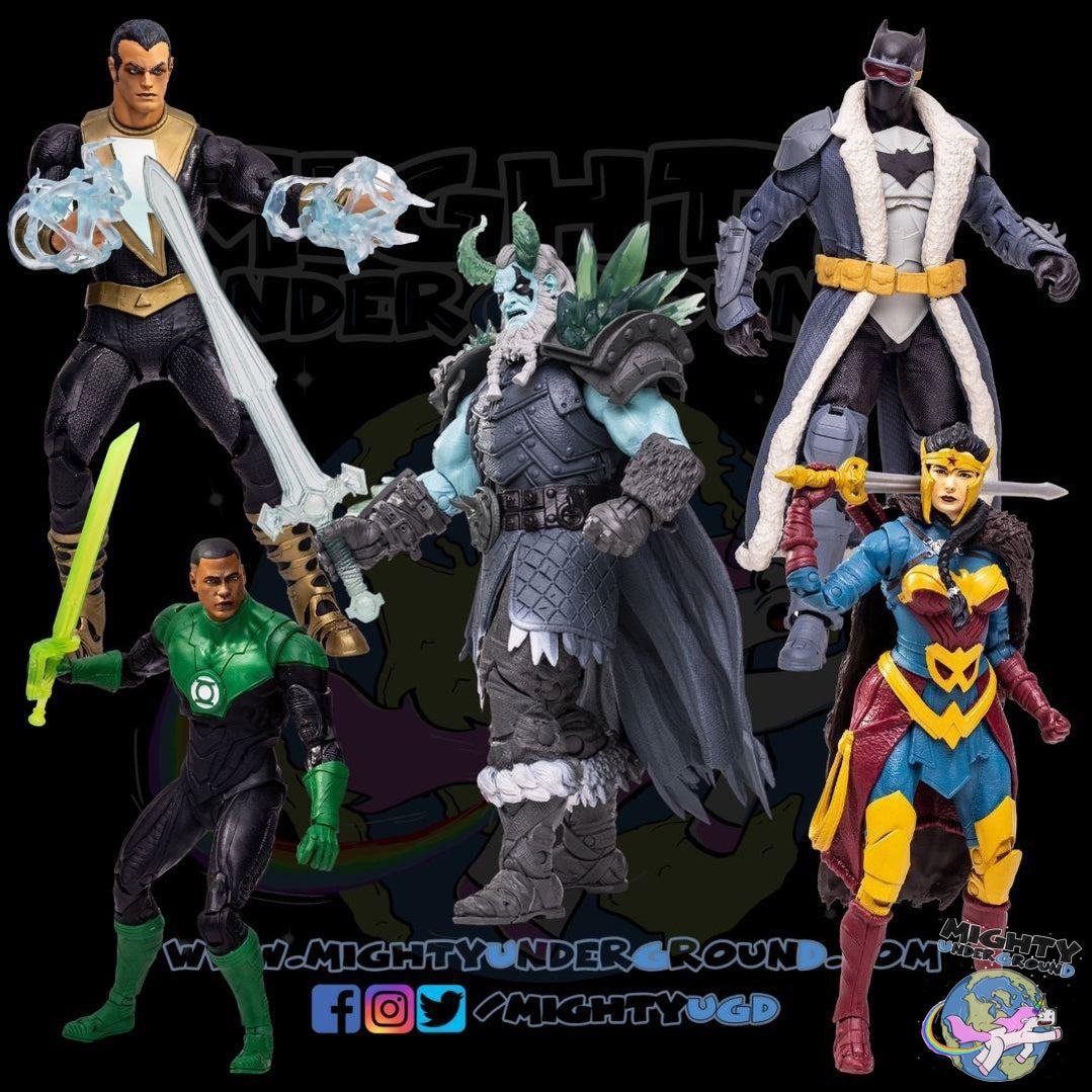 DC Multiverse: Endless Winter - 4 Figuren + Frost King BAF-Set-Actionfiguren-McFarlane Toys-Mighty Underground