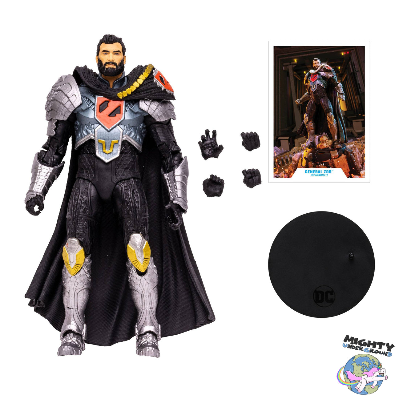 DC Multiverse: General Zod-Actionfiguren-McFarlane Toys-Mighty Underground