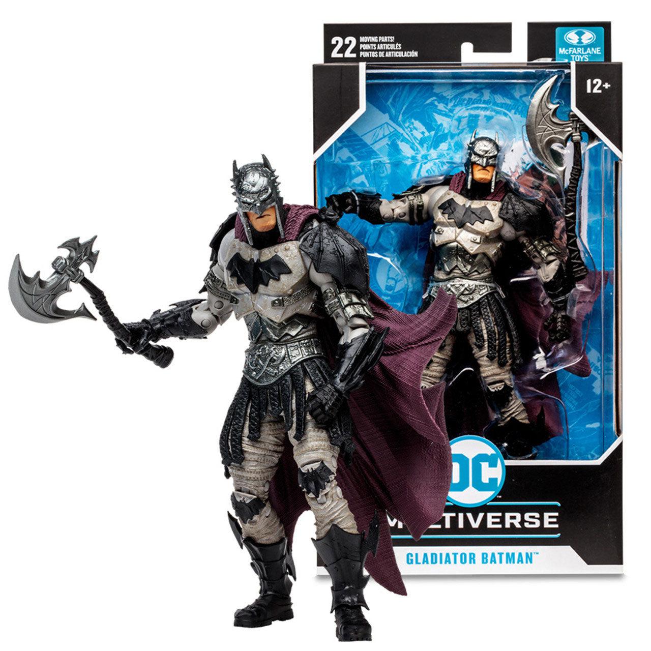 DC Multiverse: Gladiator Batman (Dark Metal)-Actionfiguren-McFarlane Toys-Mighty Underground