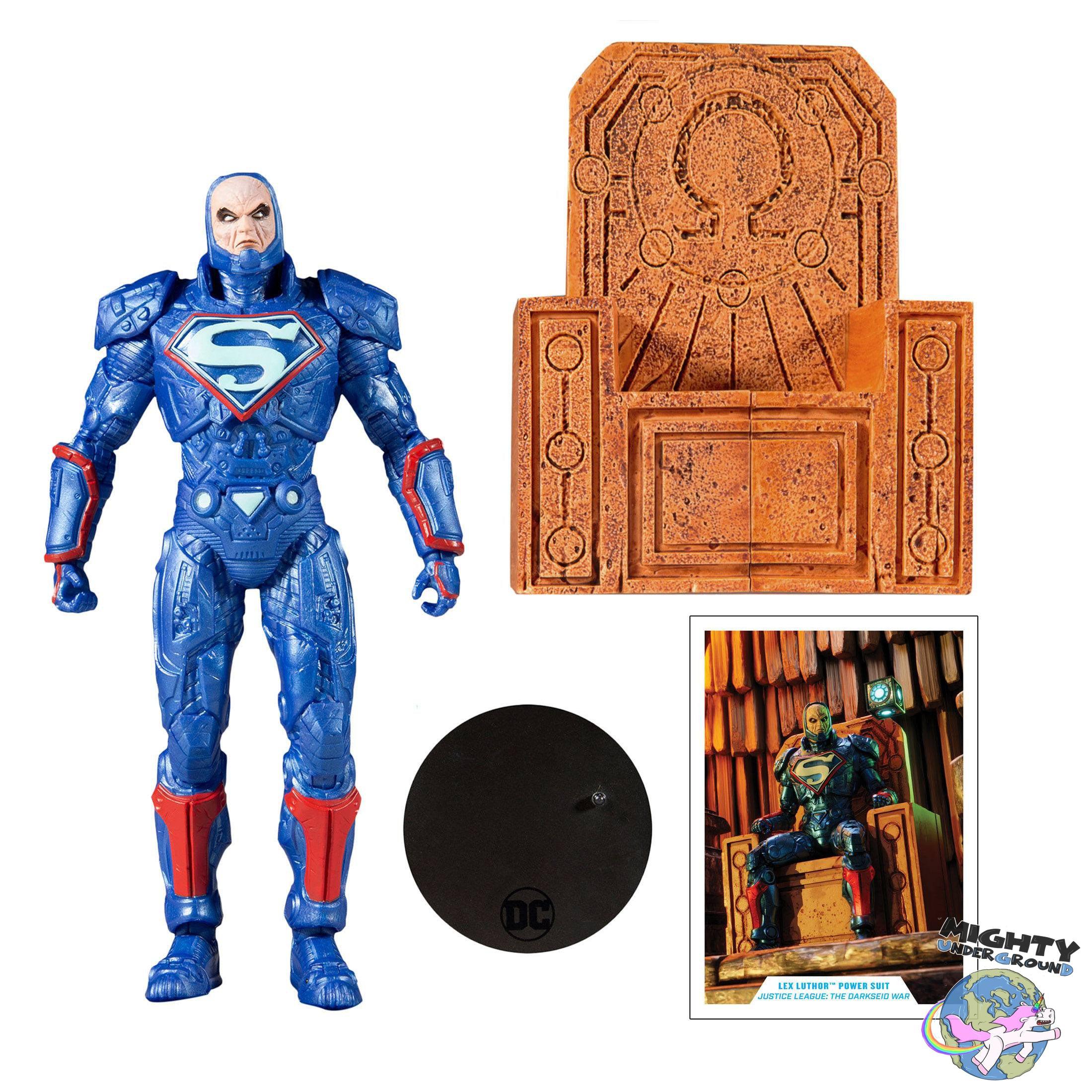 DC Multiverse: Lex Luthor (Power Suit, JL: The Darkseid War)-Actionfiguren-McFarlane Toys-Mighty Underground