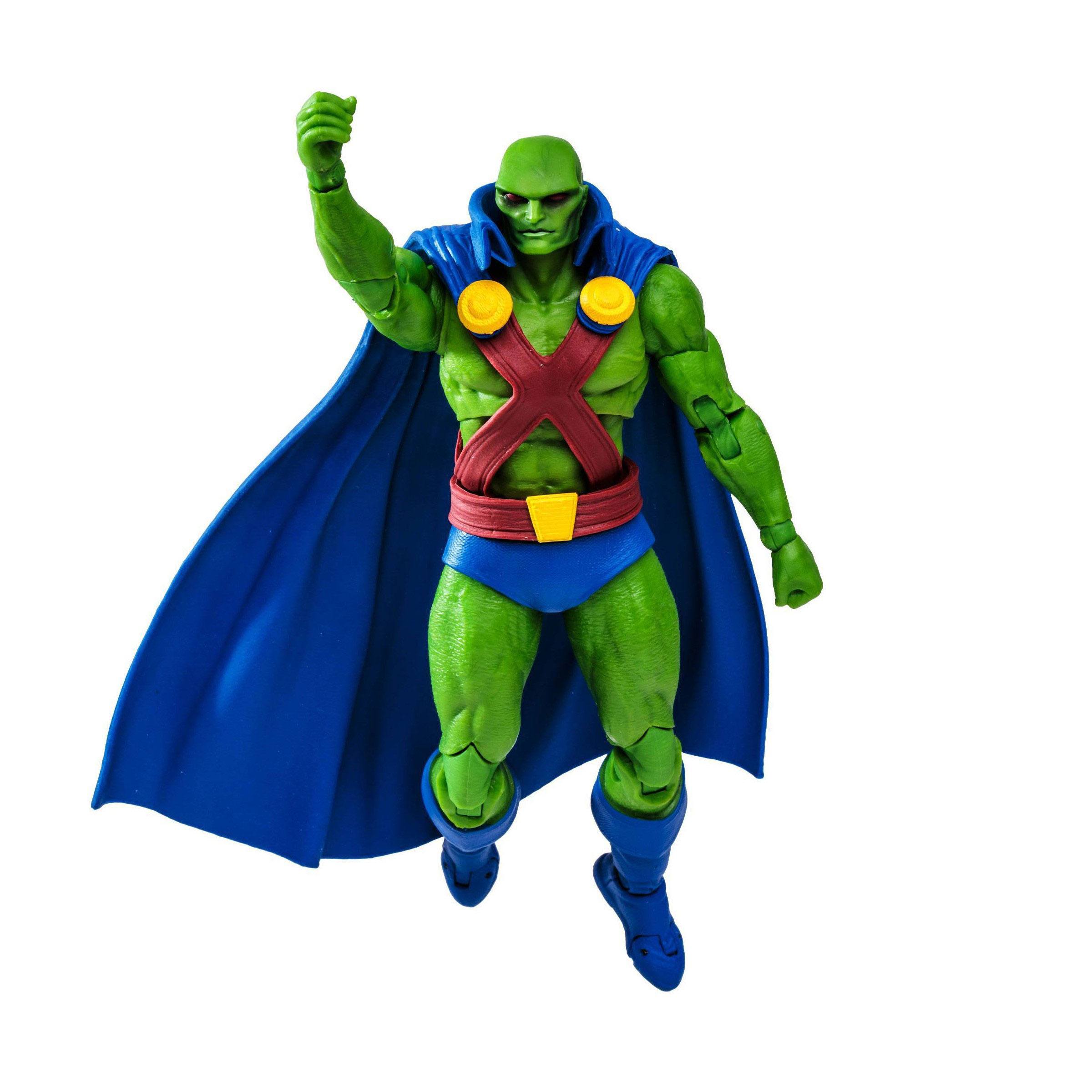 DC Multiverse: Martian Manhunter (Gold Label)-Actionfiguren-McFarlane Toys-Mighty Underground