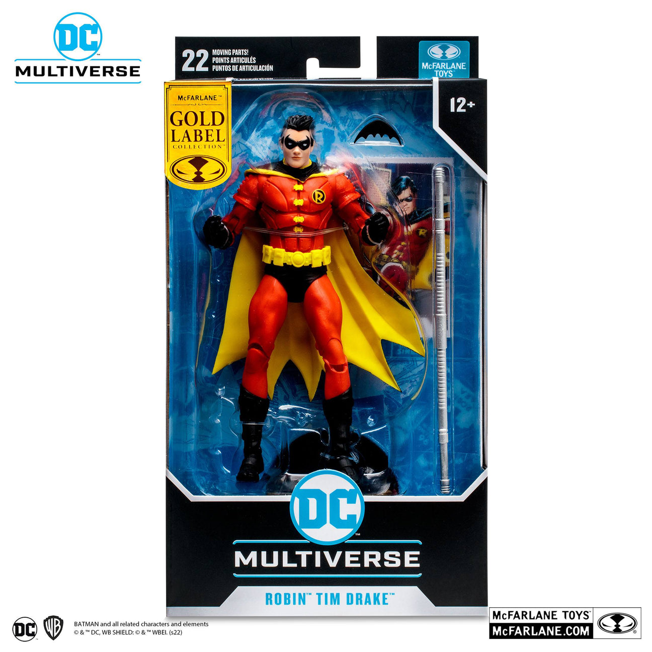 DC Multiverse: Robin (Tim Drake, Gold Label)-Actionfiguren-McFarlane Toys-Mighty Underground